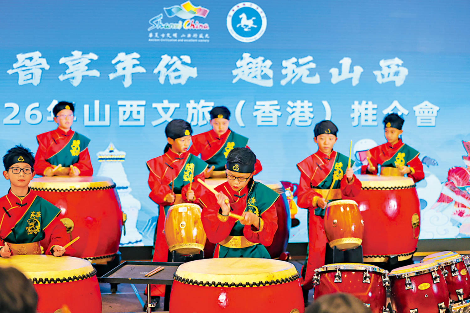 　　圖：「晉享年俗 趣玩山西」山西文旅香港推介活動現場。/大公文匯全媒體記者萬霜靈攝