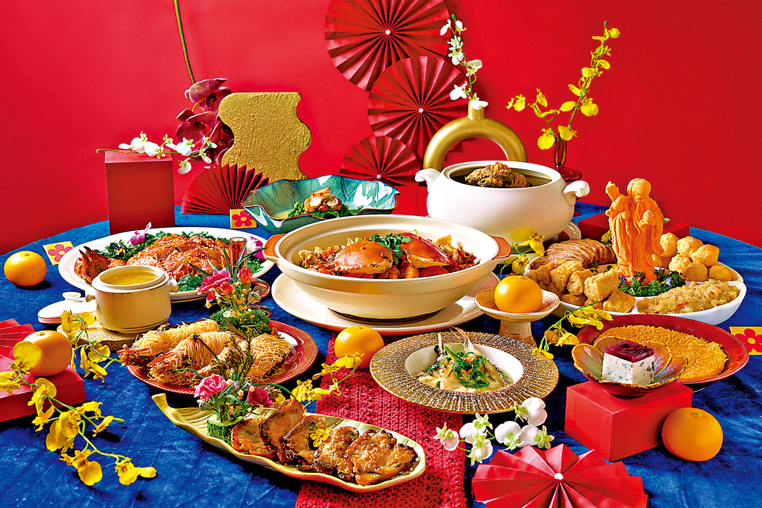 　　圖：百樂大少賀歲潮宴中有5道全新創作的菜式。