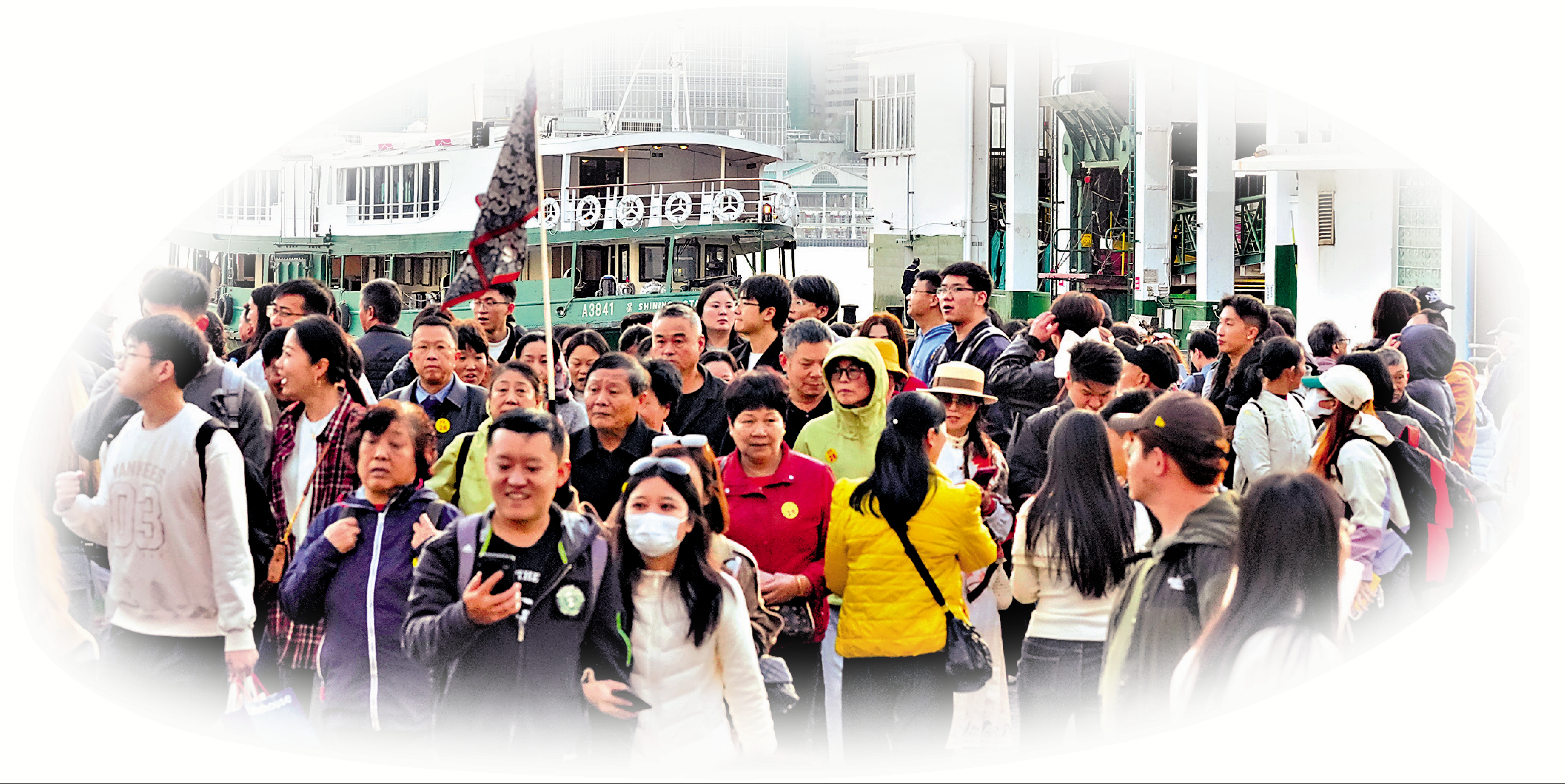 　　圖：內地春節黃金周期間，入境處預計約有143萬內地旅客訪港。