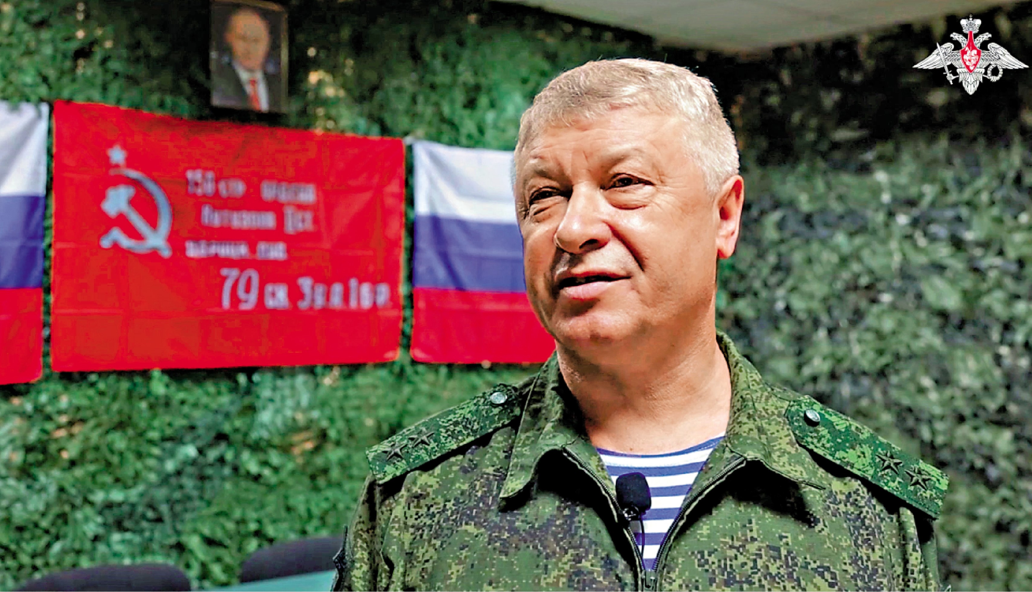 　　圖：俄國防部中將阿列克謝耶夫6日在莫斯科遭槍擊。\路透社