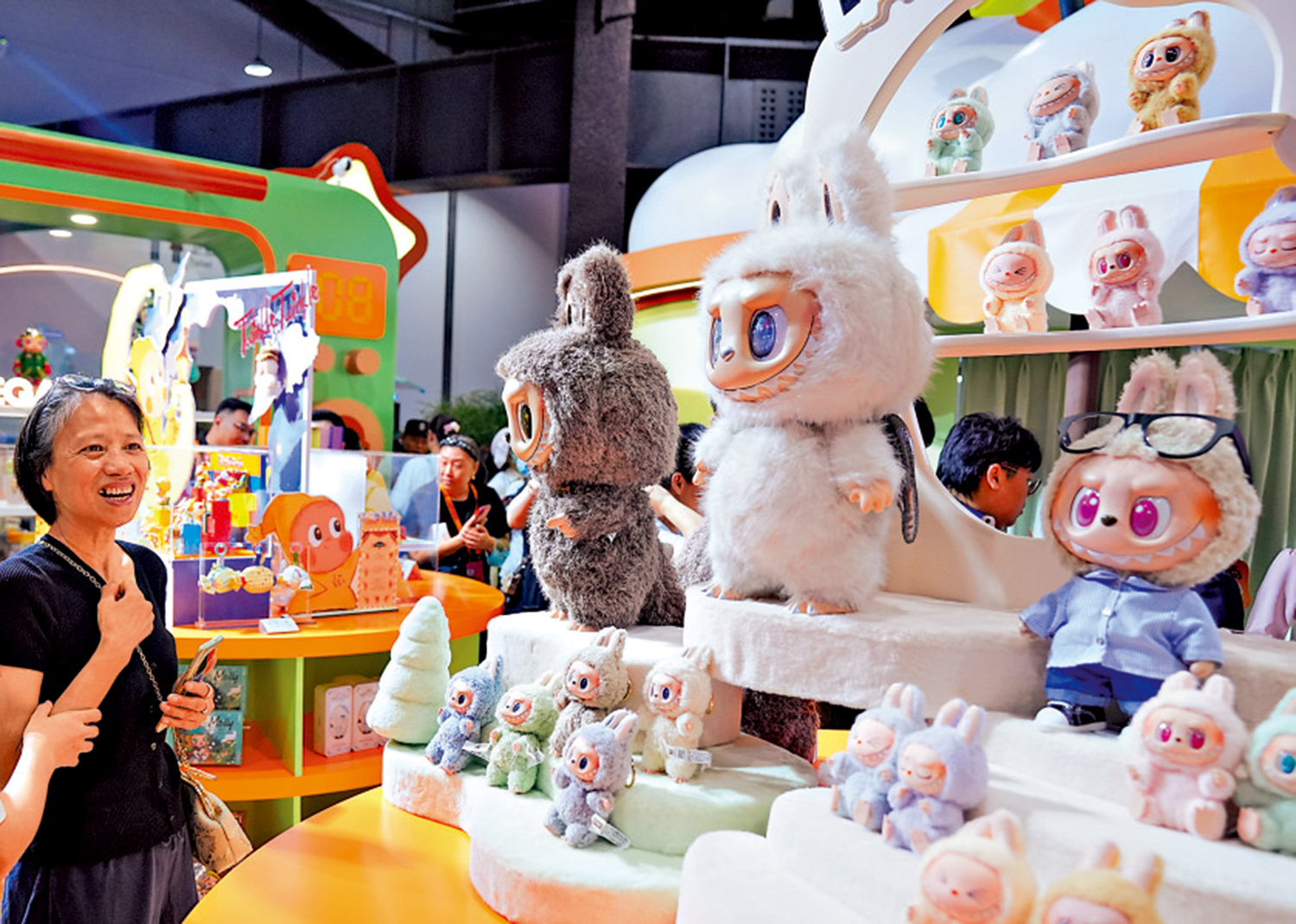 　　圖：Labubu受全球消費者歡迎。
