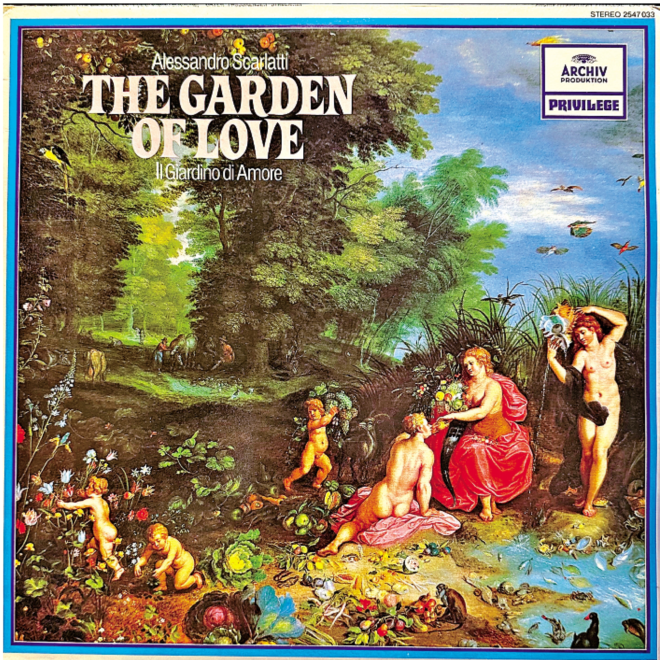 　　圖：「碟中畫」《愛之花園（維納斯和阿多尼斯）》／《豐饒與四大元素》