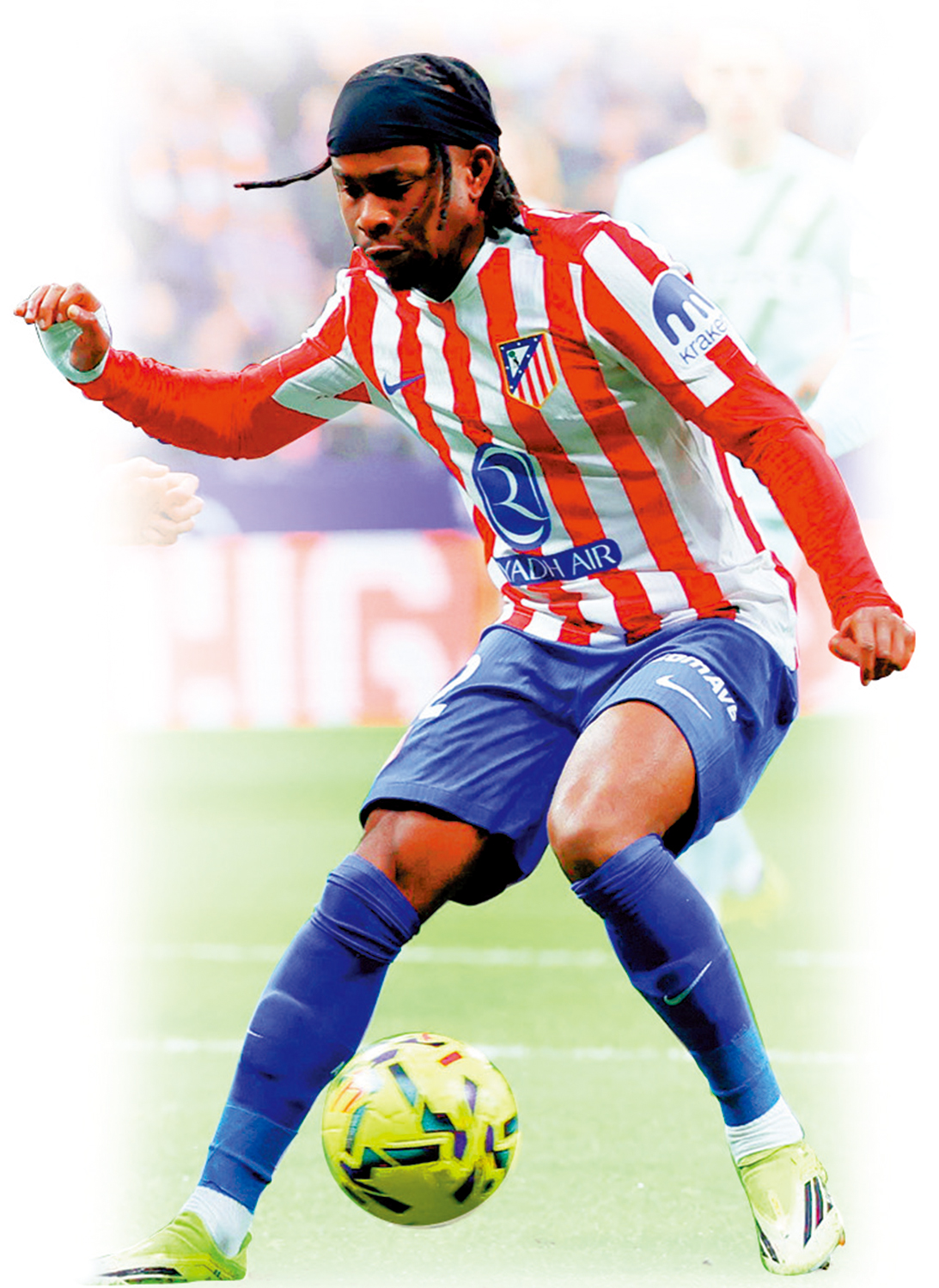 　　圖：馬德里體育會前鋒盧卡文。