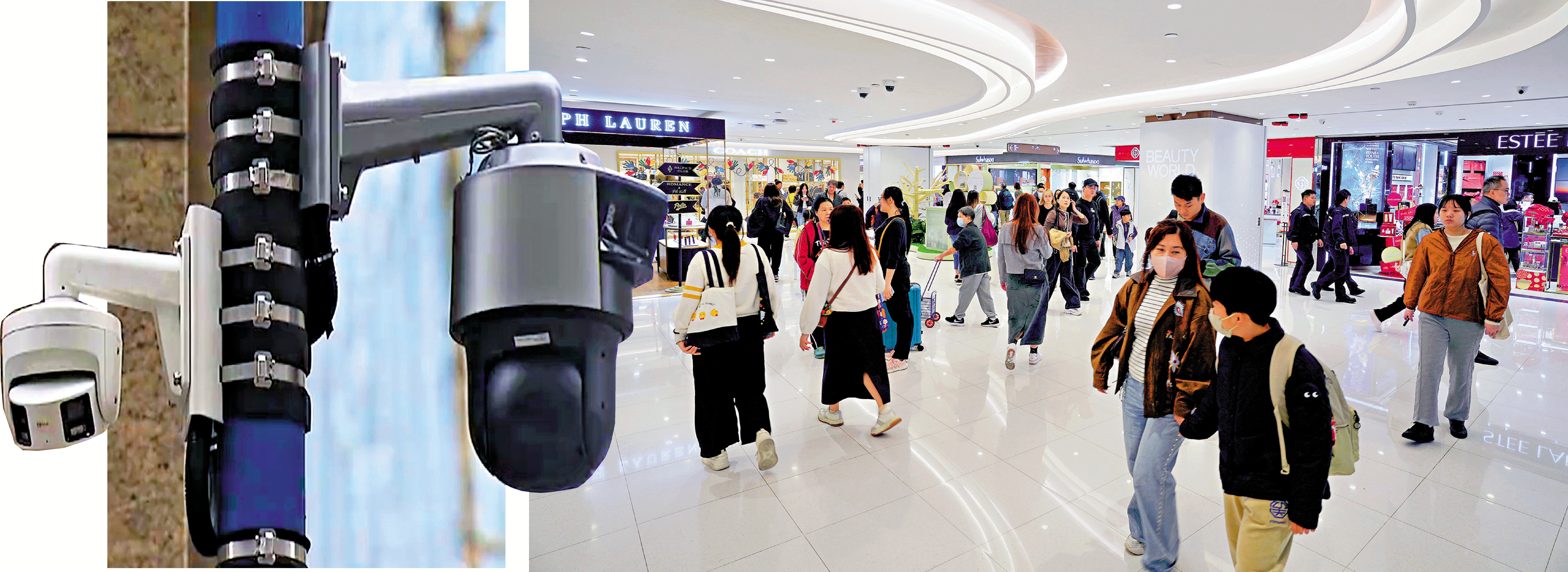 　　圖：政府推展第二階段「銳眼計劃」，包括邀請商場自願納入系統。