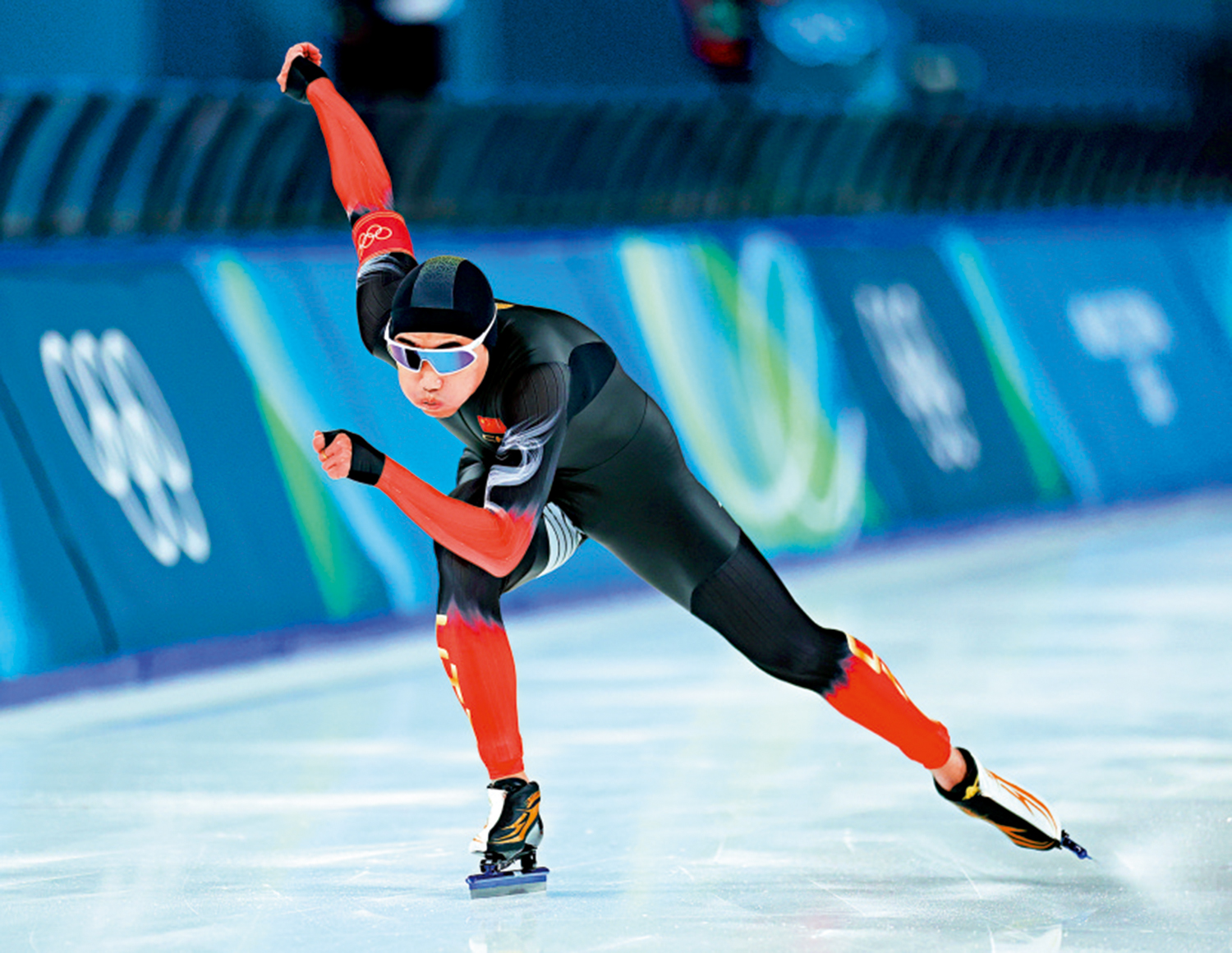 　　圖：高亭宇在比賽中。\新華社