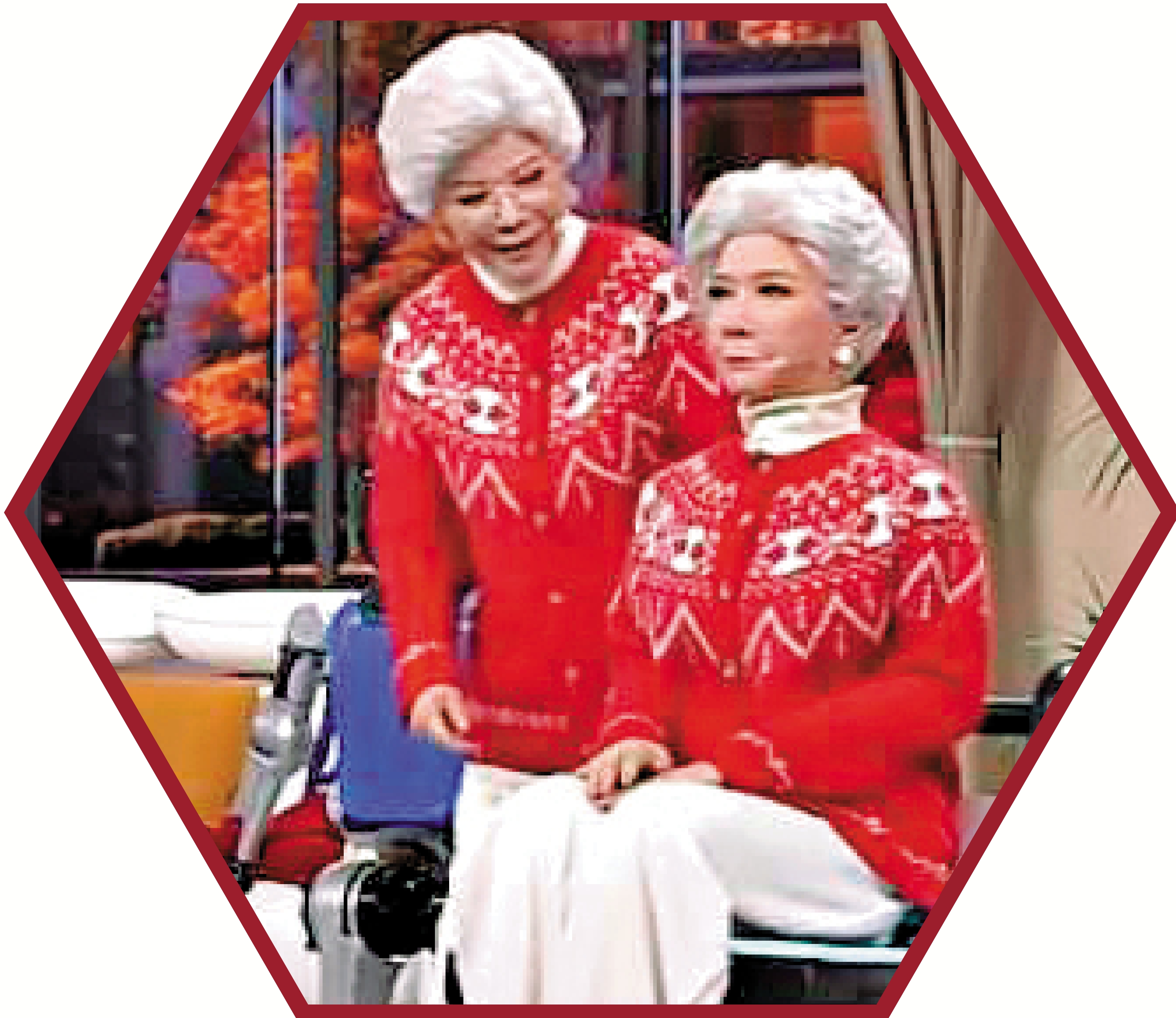 　　圖：央視春晚小品《奶奶的最愛》有人形機器人參與演出，與真人非常相似。\網絡圖片