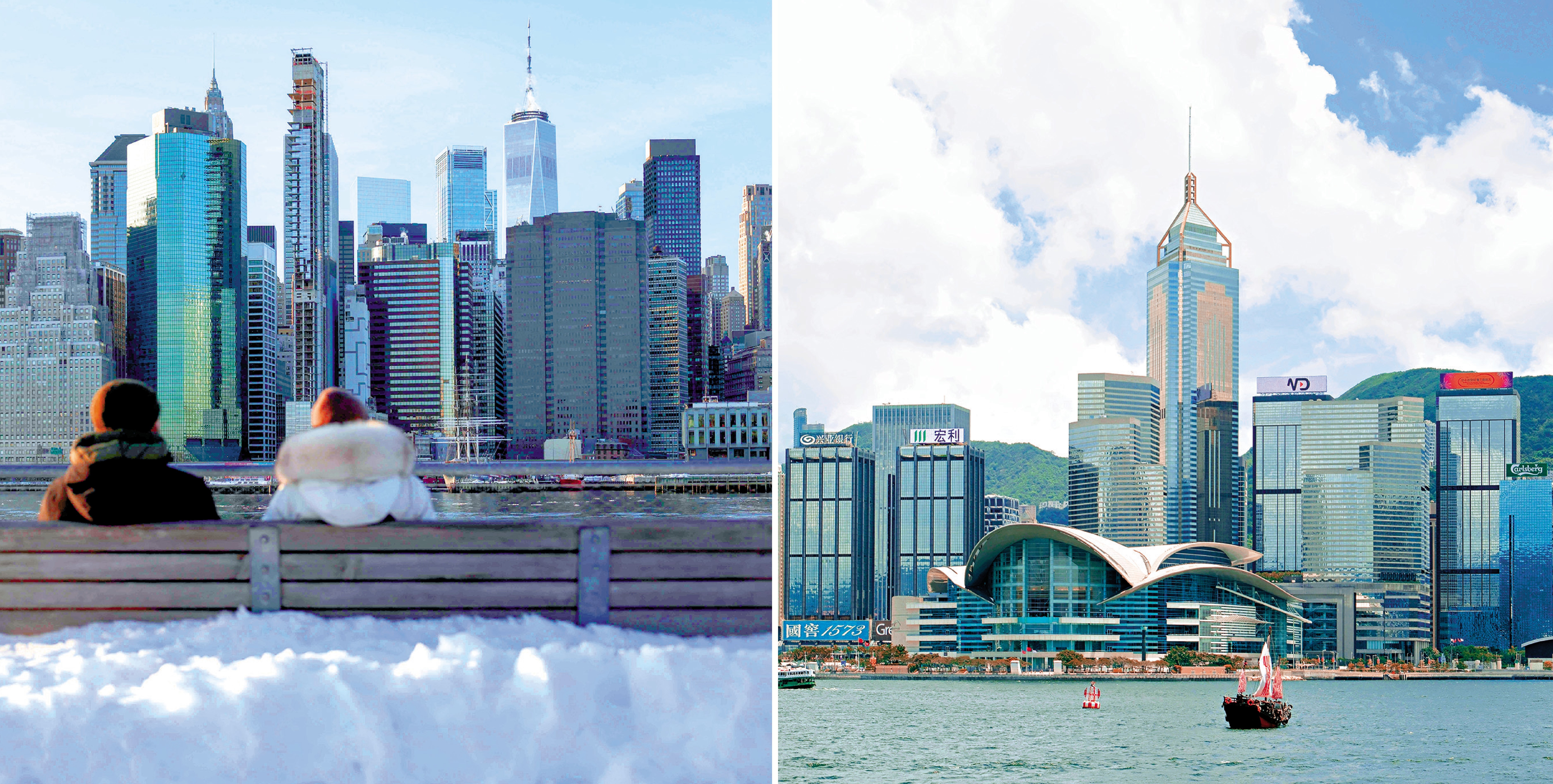 　　圖：「紐港」新時代的核心，是紐約與香港主動適配金融產業多樣化趨勢，實現傳統與新興金融深度融合。