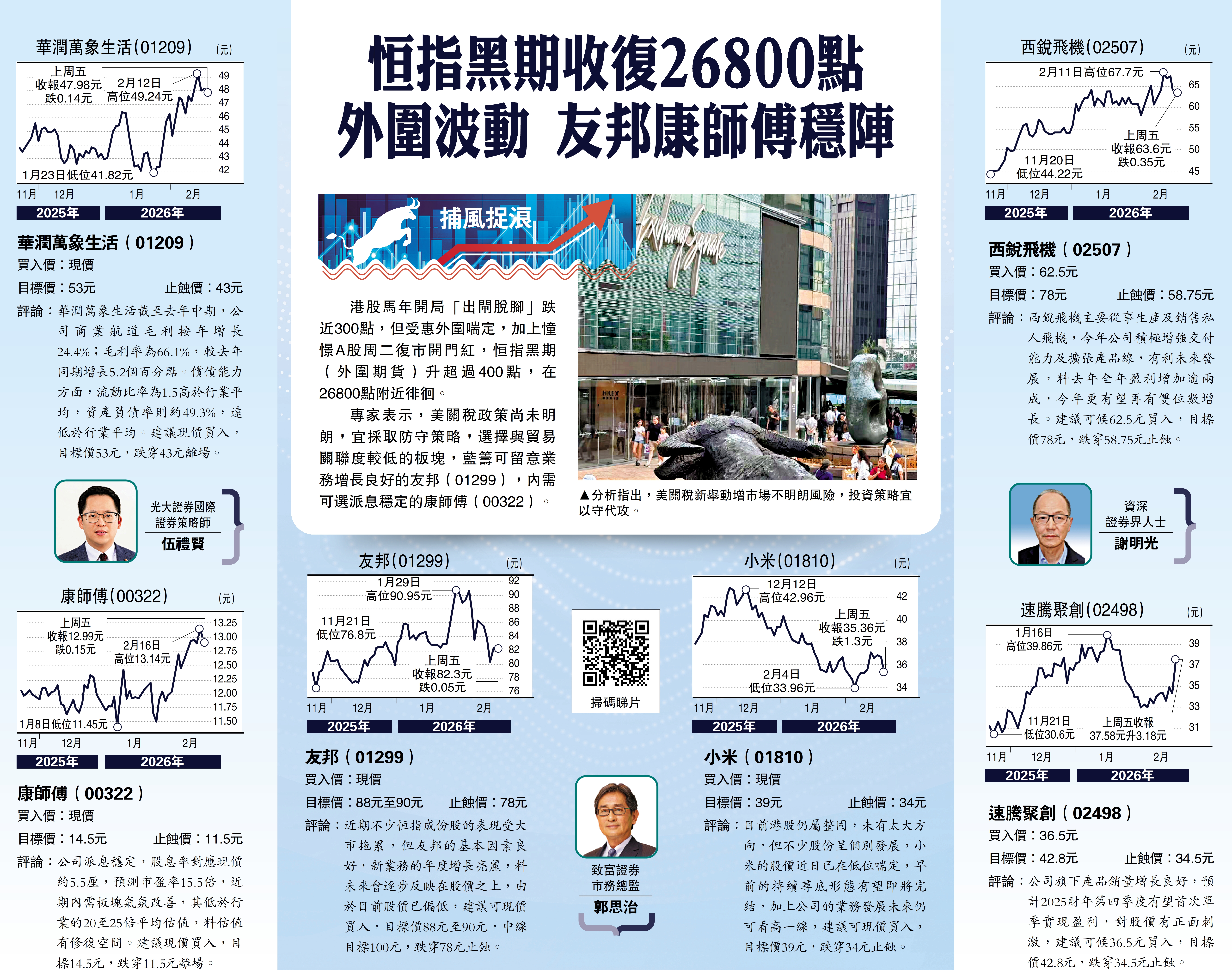 　　圖：分析指出，美關稅新舉動增市場不明朗風險，投資策略宜以守代攻。