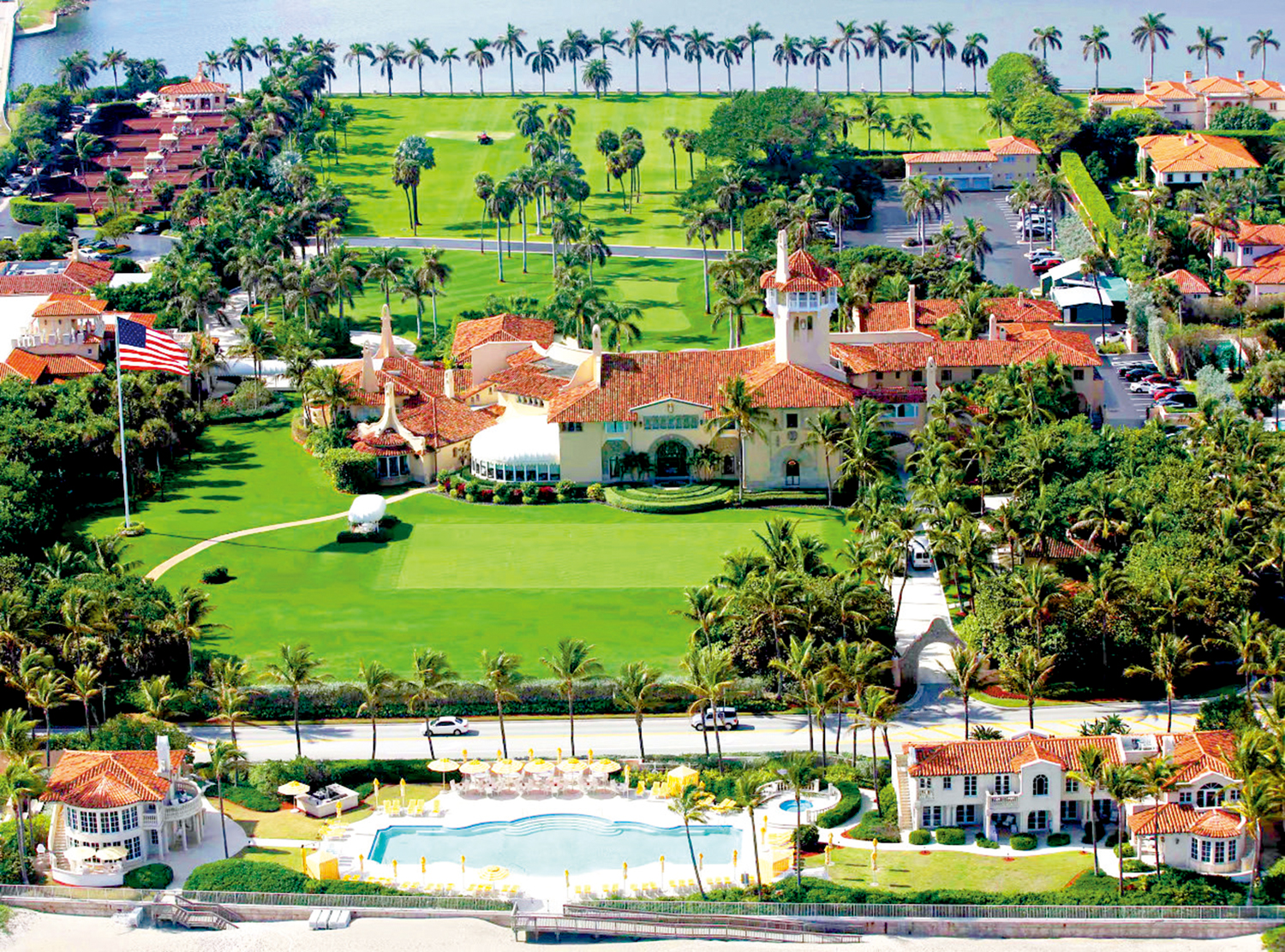 　　圖：佛州海湖莊園。\網絡圖片