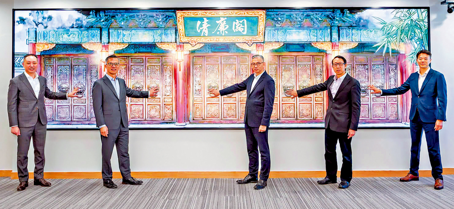 　　圖：廉政專員胡英明主持香港國際廉政學院成立兩周年暨全新教學設施啟用禮。