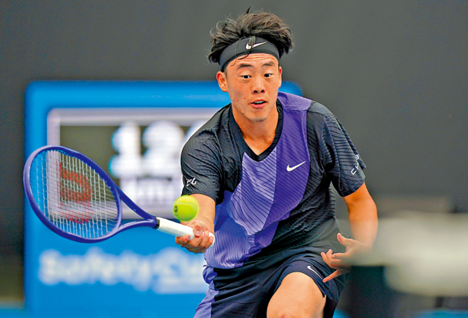 　　圖：黃澤林今年兩度在ATP250級別的賽事闖入8強。