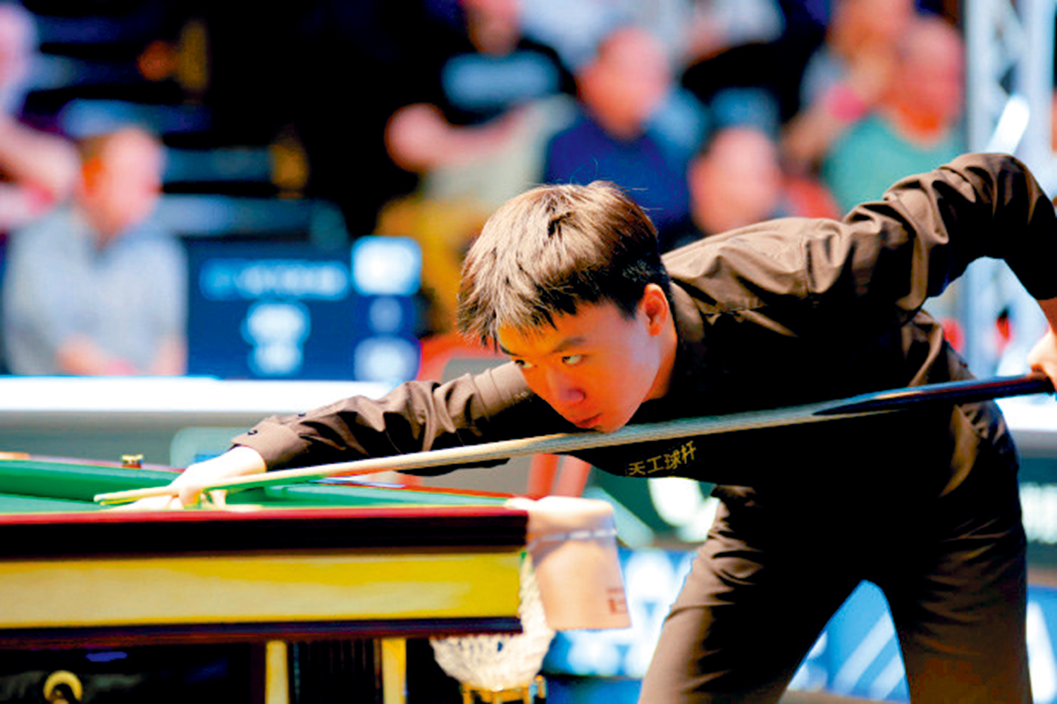 　　圖：江俊在比賽中發揮出色。