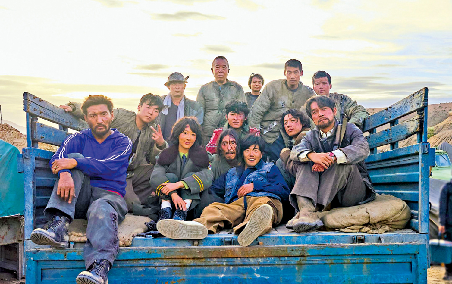 　　圖：電視劇《生命樹》拍攝花絮。