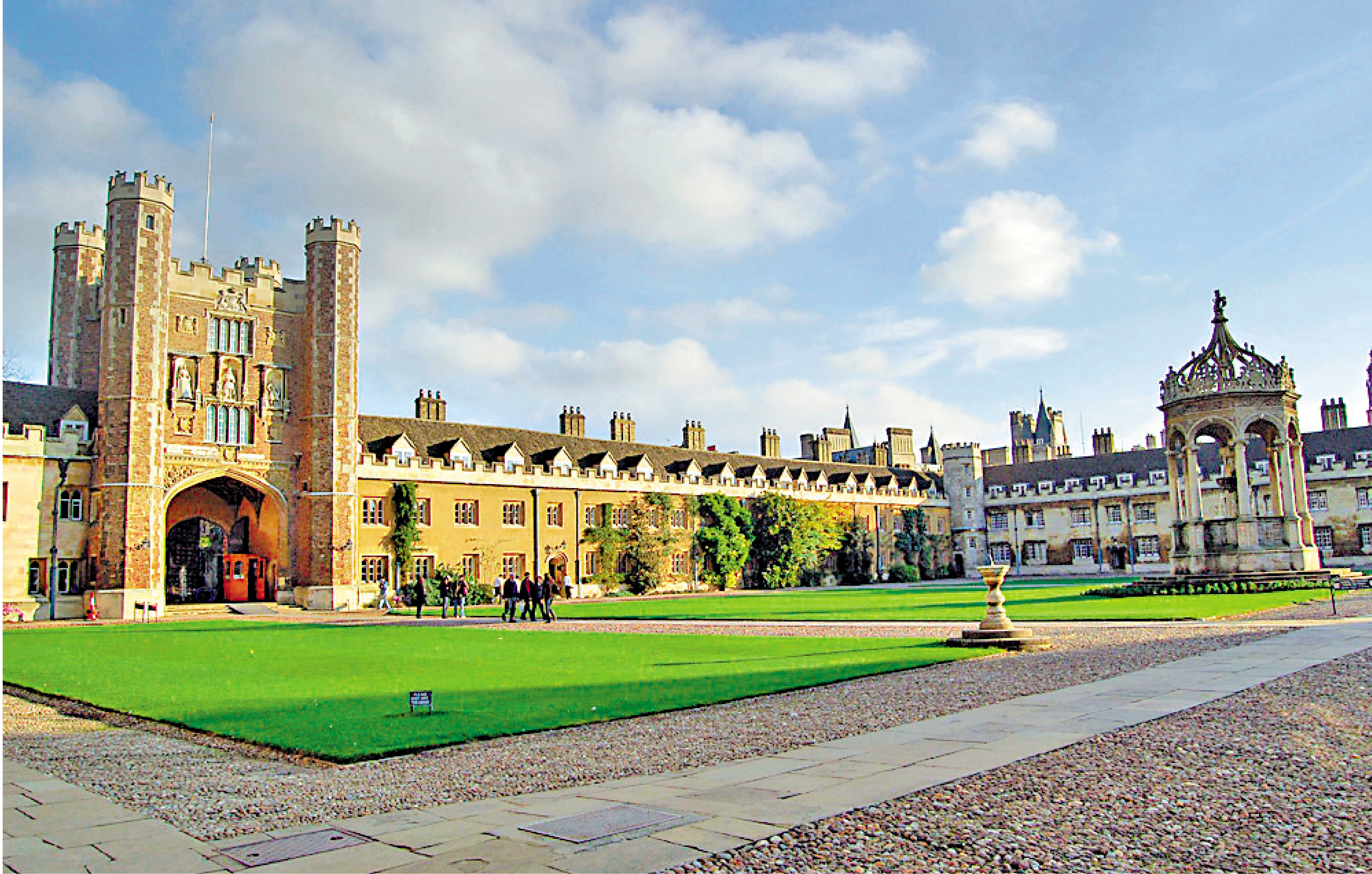 　　圖：英國劍橋大學一景。/資料圖片
