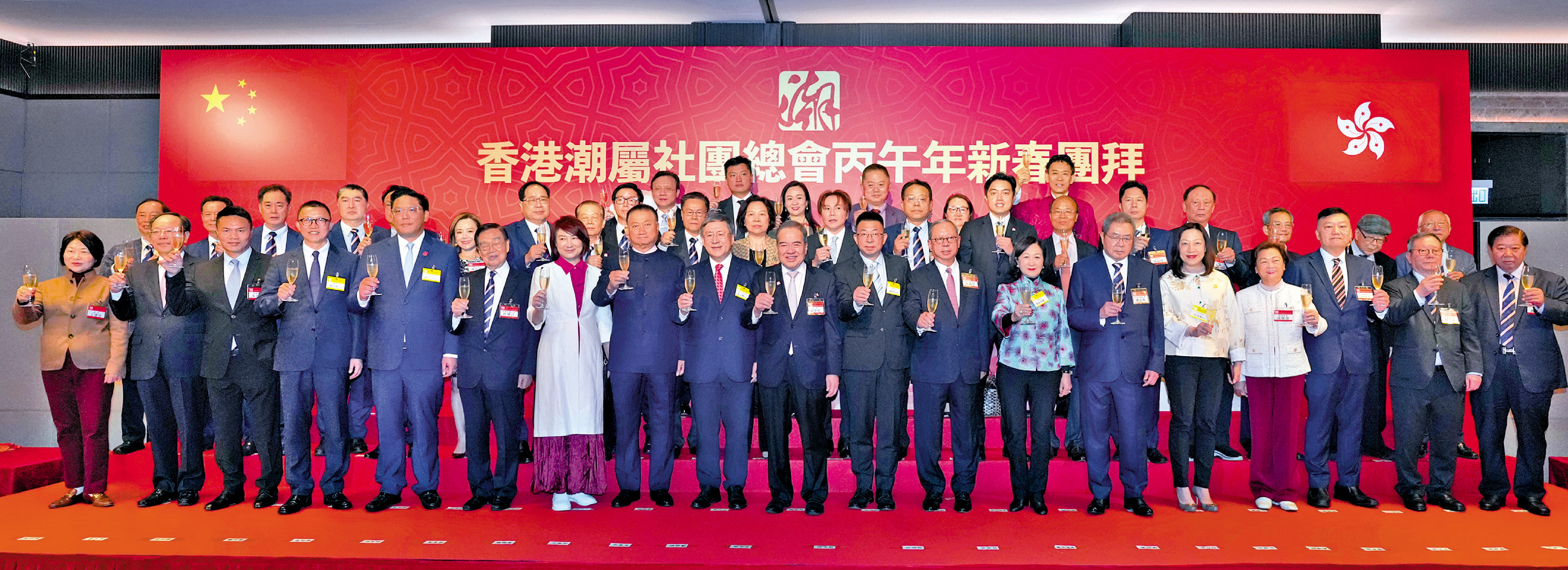 　　圖：潮總表示，未來會繼續團結潮籍鄉親為香港繁榮穩定貢獻力量。/大公報記者林少權攝