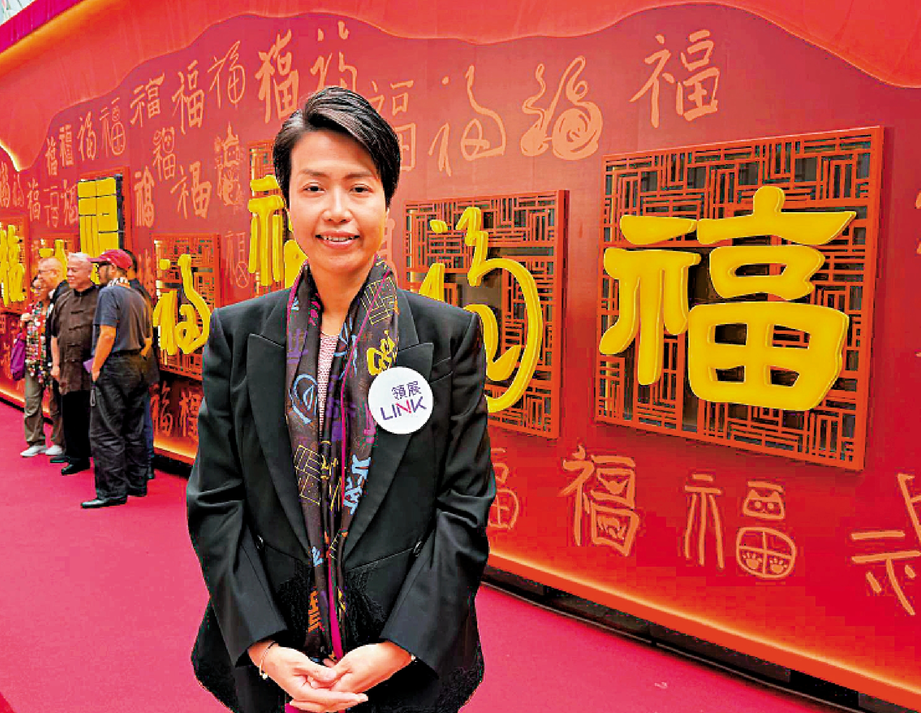 　　圖：羅欣琪表示，零售市道見復甦，高價奢侈品率先反彈。\大公報攝