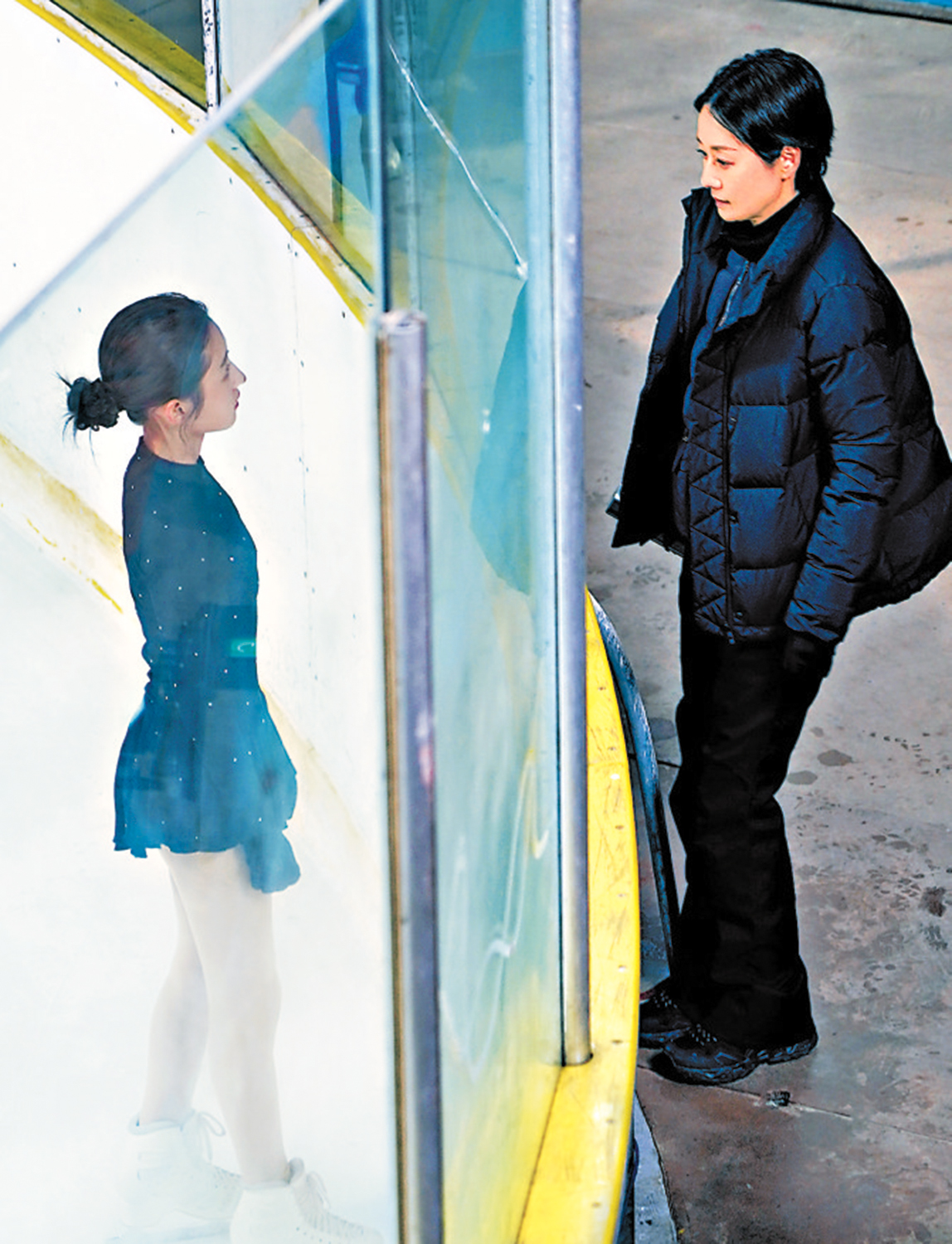 　　圖：內地電影《花漾少女殺人事件》以冰場競技呈現母女權力對峙。