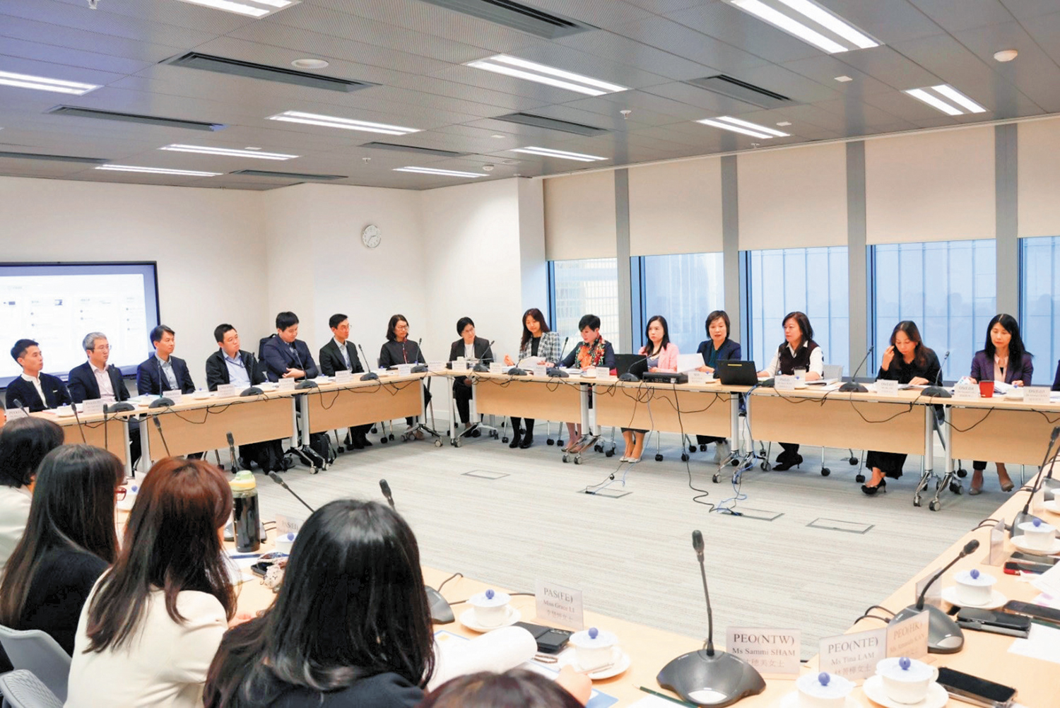 　　圖：教育局對接「十五五」規劃預備小組昨日召開首次會議。