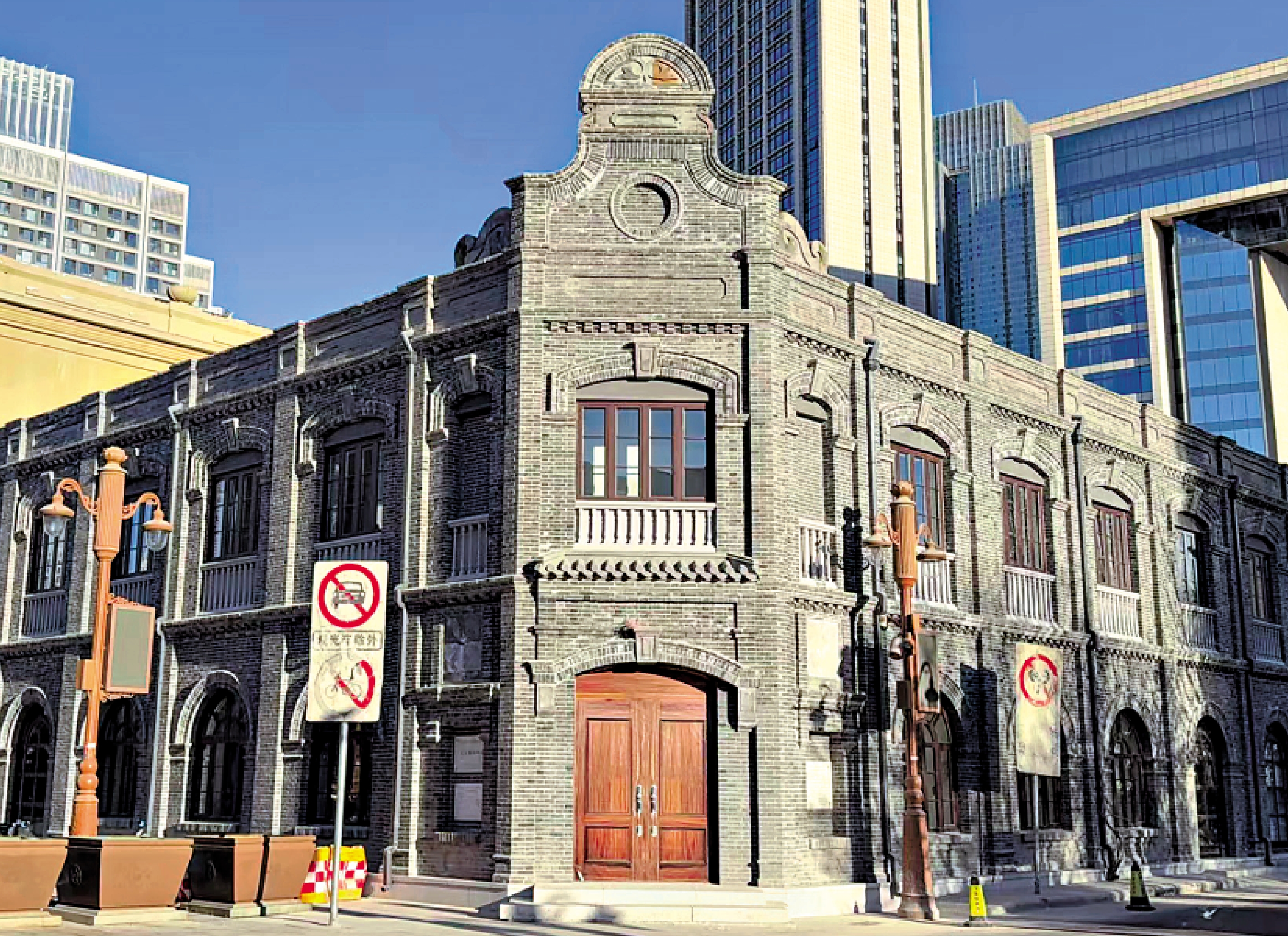 　　圖：修繕後的天津《大公報》舊址。/大公報攝