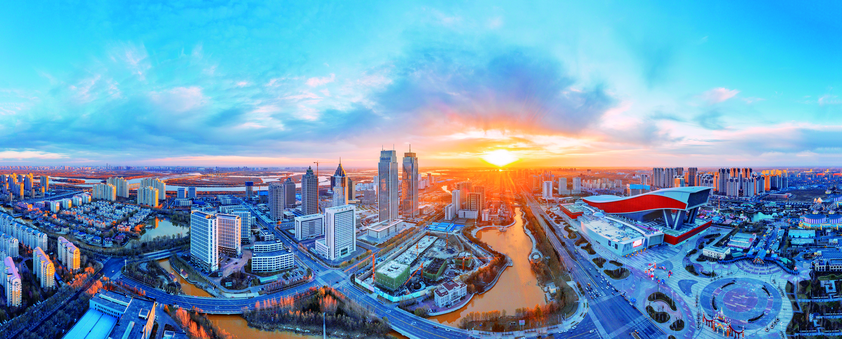 　　圖：哈爾濱謀定「三城三地」建設目標，構成未來五年高質量發展的戰略框架，實踐中國式現代化建設。