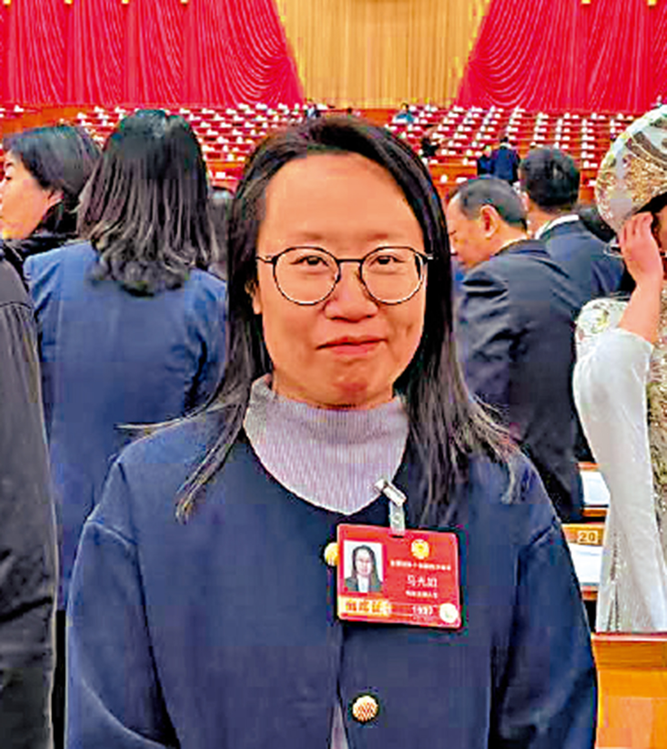 　　圖：馬光如提倡營造職場家庭友善氛圍，紓緩雙職女性壓力。