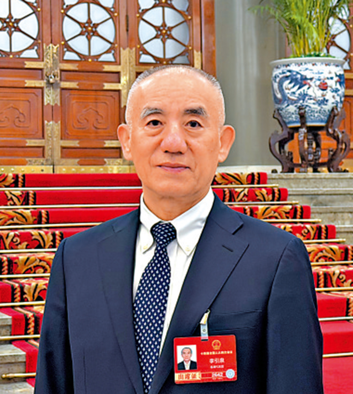 　　圖：李引泉表示，對國家實現「十五五」規劃目標充滿信心。
