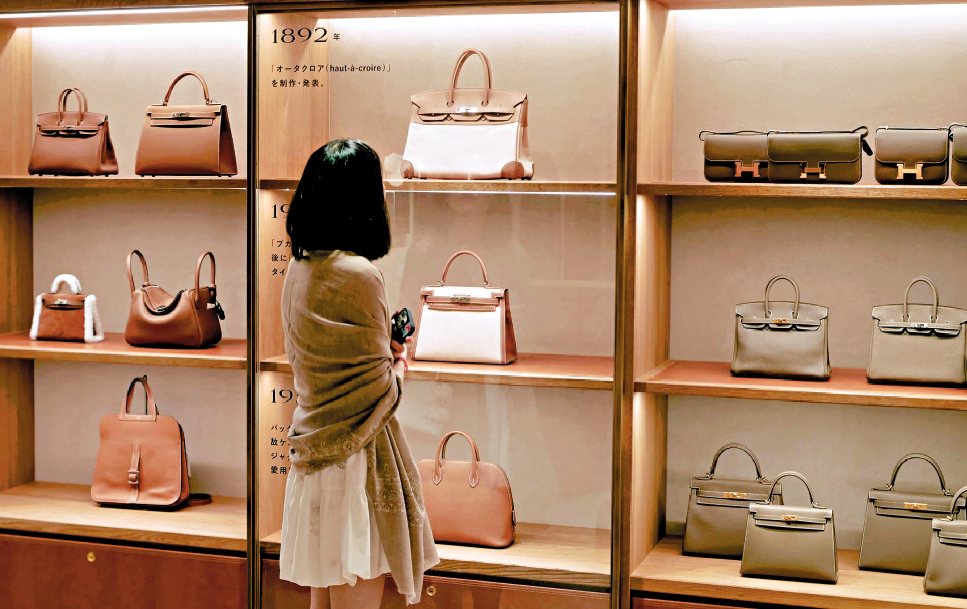 　　圖：愛馬仕多年來穩健提價，過去五年年均加幅約10%。