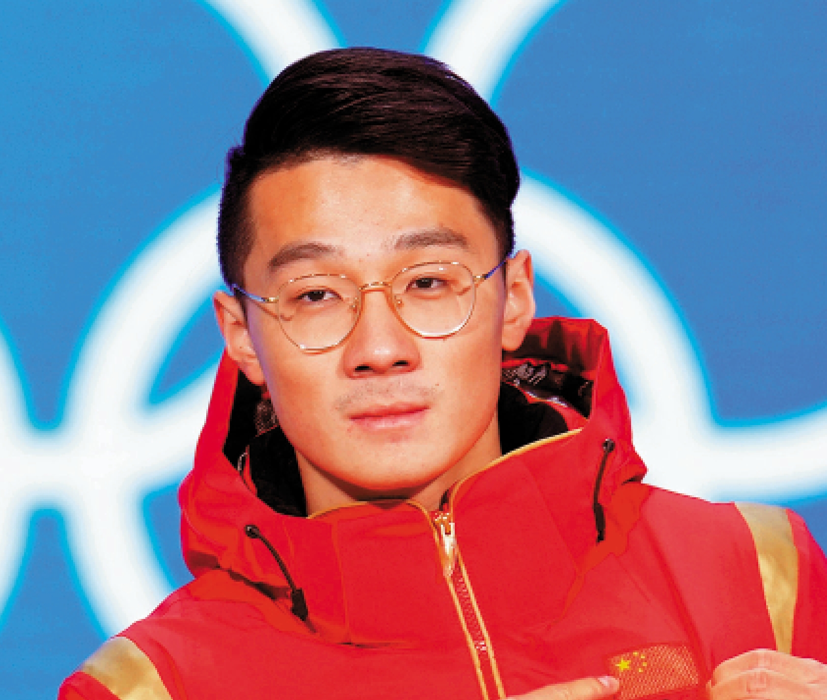 　　圖：任子威在2022年北京冬奧贏得兩面金牌。\資料圖片