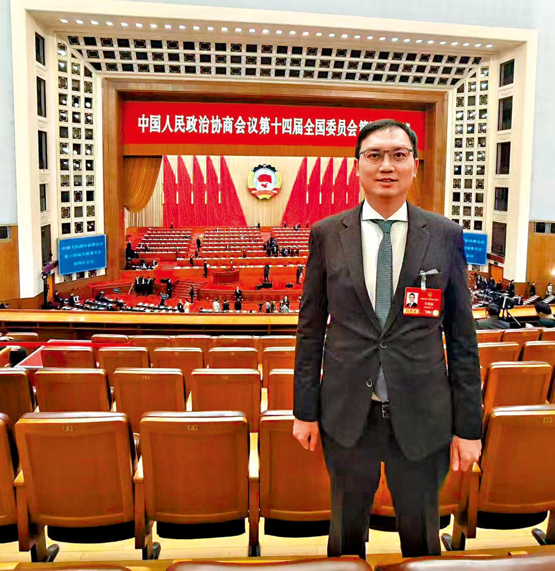 　　圖：李鎮強建議制定與國際接軌的大灣區標準和認證制度。