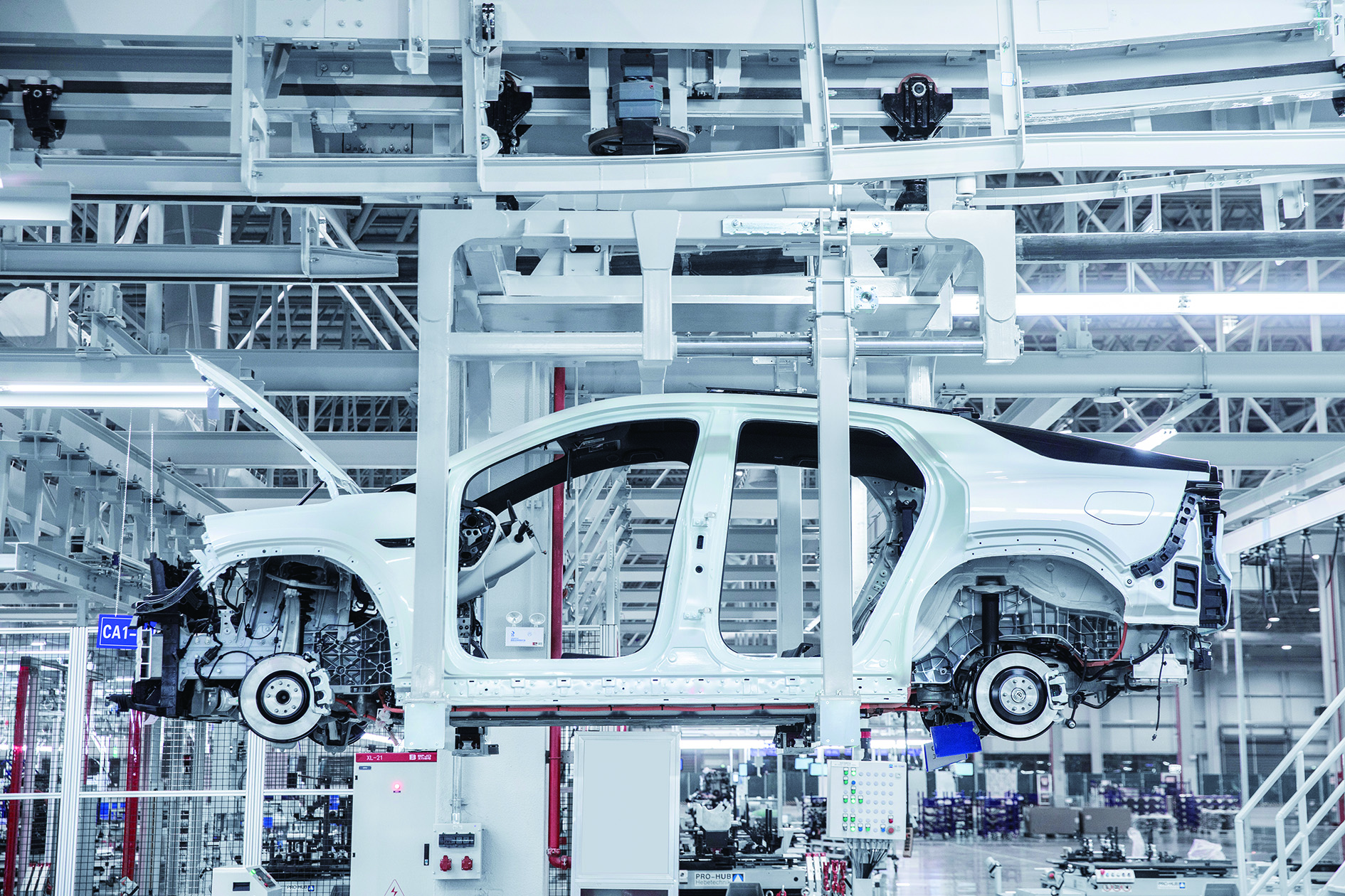 　　圖：長安汽車阿維塔數智工廠