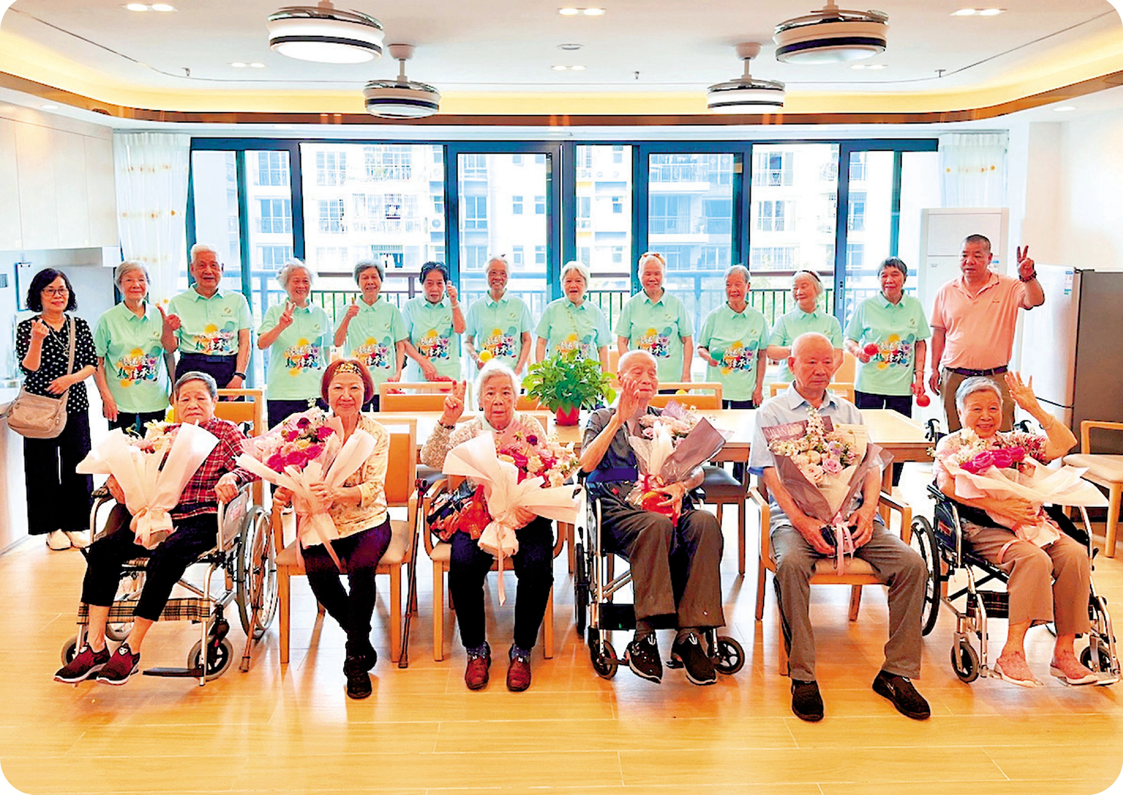 　　圖：香港長者北上安老成為趨勢。