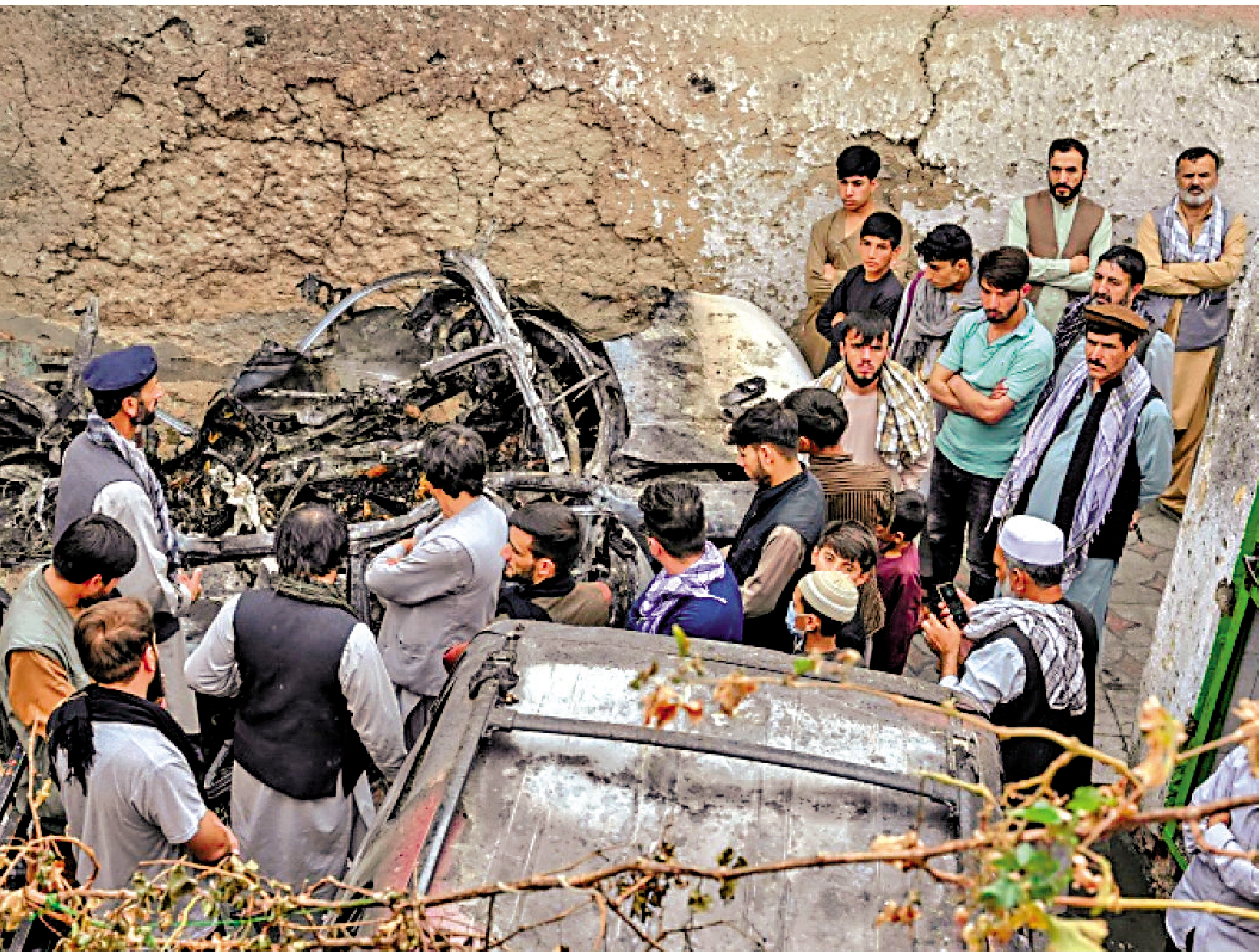 　　圖：2021年8月29日，美軍空襲導致喀布爾10名平民遇難。\資料圖片