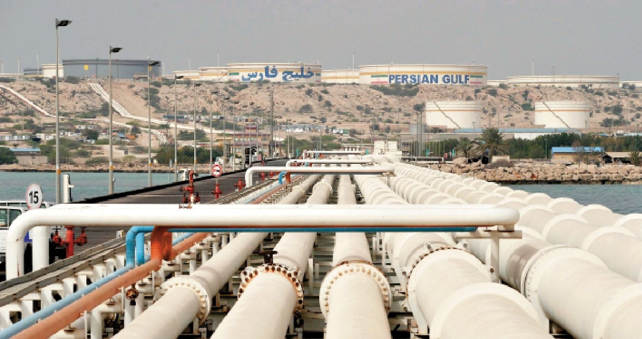 　　圖：哈爾克島其中一個石油碼頭。\網絡圖片