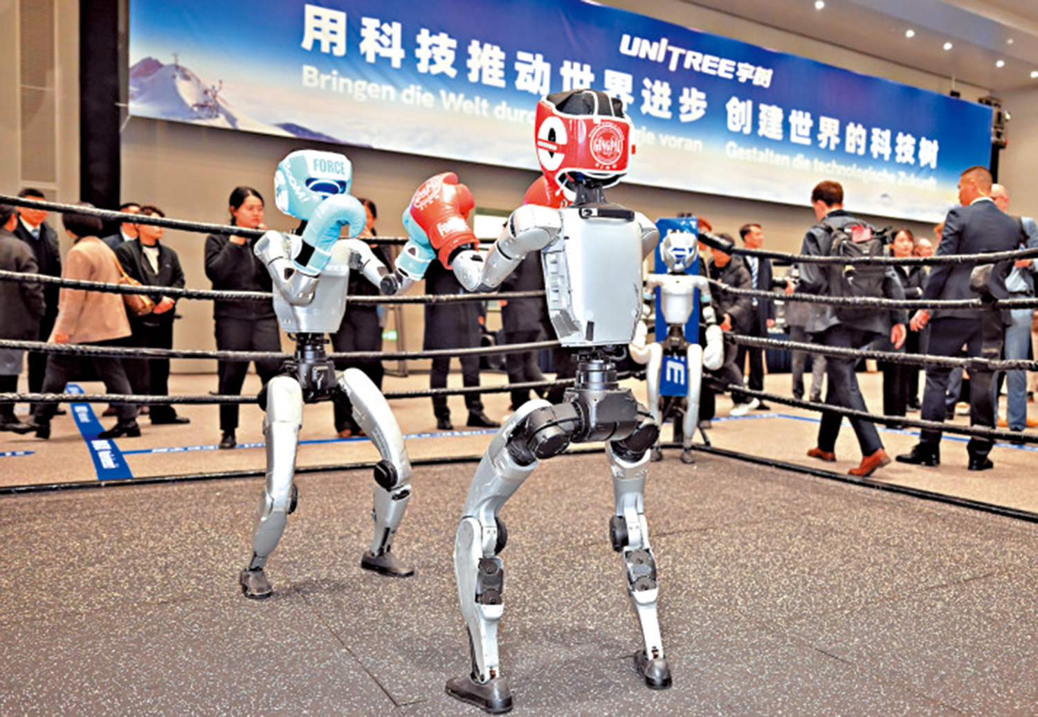 　　圖：在市場熱潮推動下，資金紛紛押注人形機器人賽道。