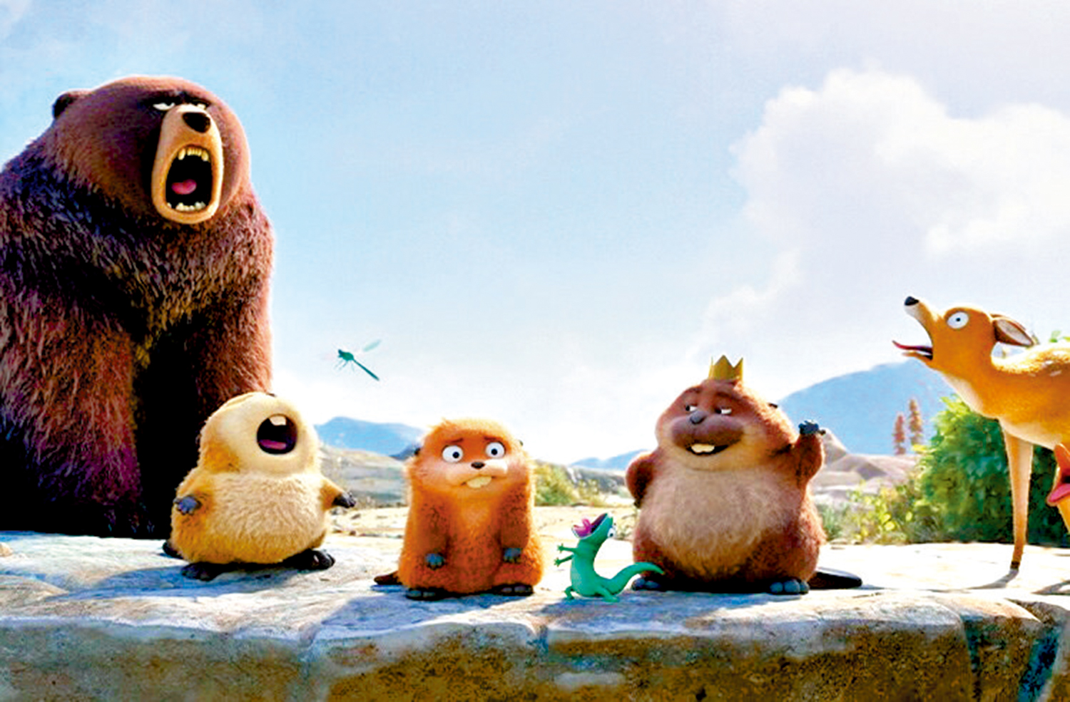 　　圖：《狸想奇兵》的動物角色形象「可愛得犯規」。