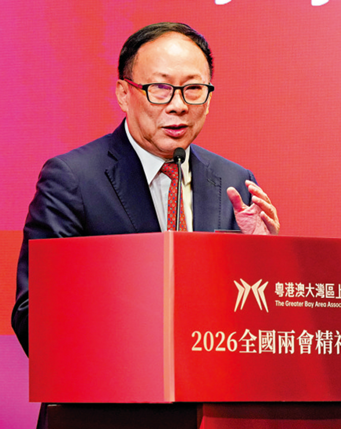 　　圖：李君豪指出，大灣區在科創方面擁有全鏈條的優勢。