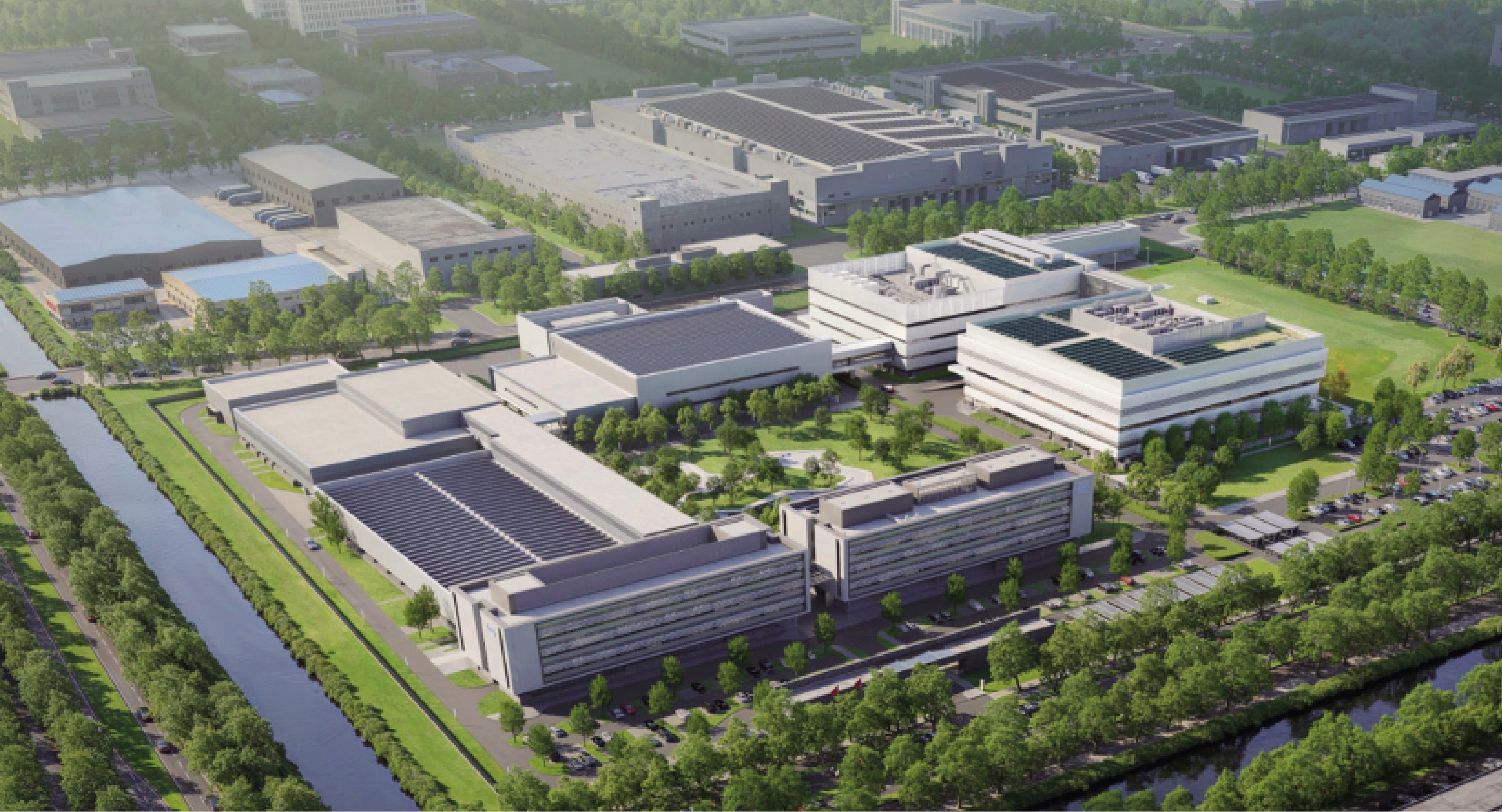 　　圖：位於蘇州工業園的羅氏診斷擴建項目，計劃於2028年投產。圖為項目效果圖。