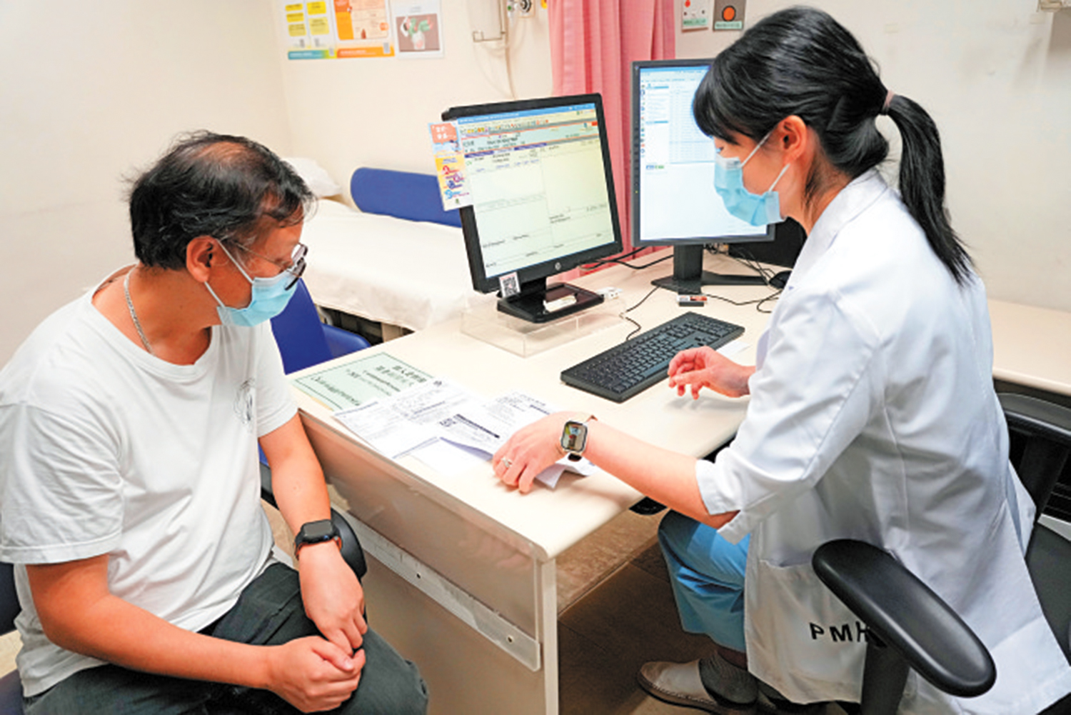 　　圖：截至上月底，有超過21萬名市民參加「慢性疾病共同治理先導計劃」。