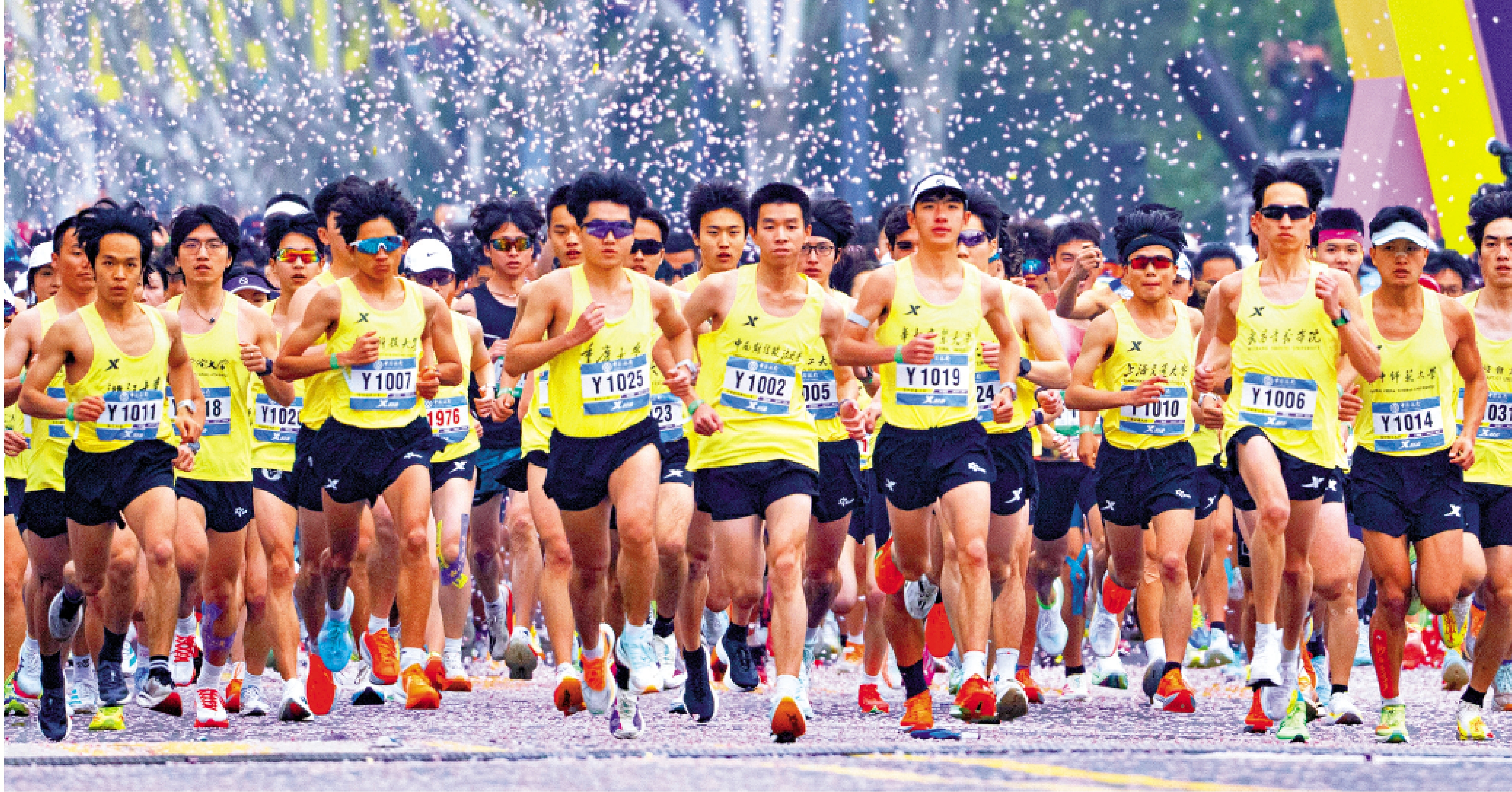 　　圖：2026武漢馬拉松比賽在湖北省武漢市舉行。\新華社