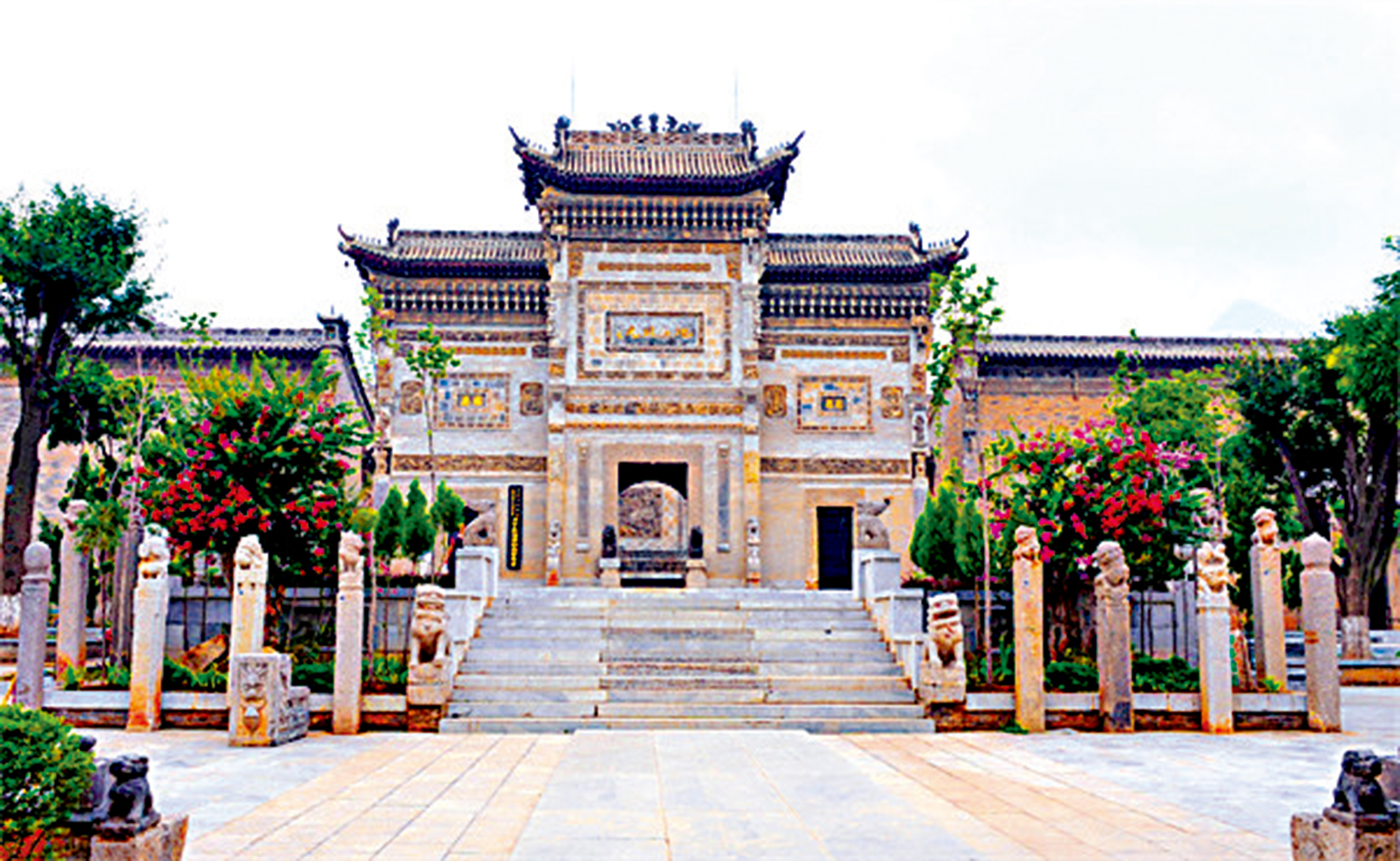 　　圖：陝西西安的關中民俗藝術博物院。