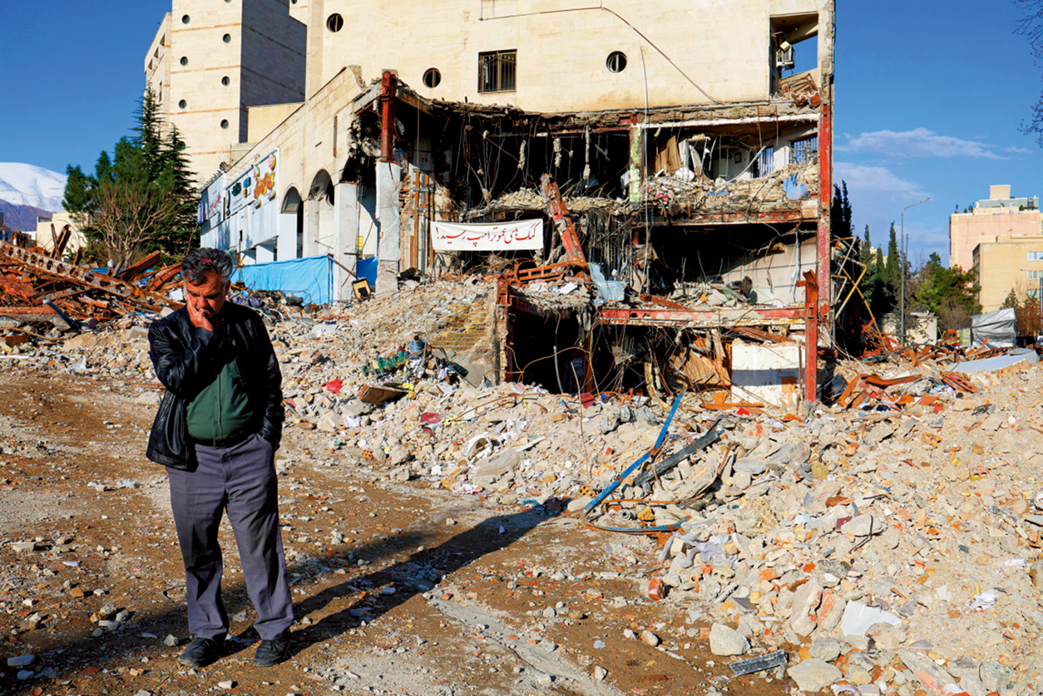 　　圖：美以持續襲擊伊朗，首都德黑蘭多地已淪為廢墟。\路透社