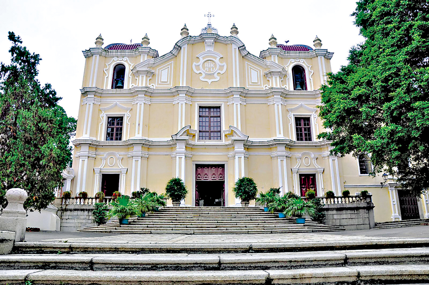　　圖：澳門聖若瑟修院一景。