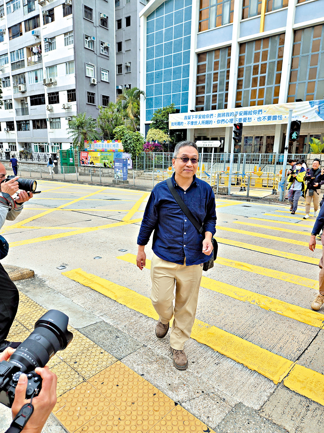 　　圖：潘焯鴻承認藐視法庭，案件押後至4月2日判刑。