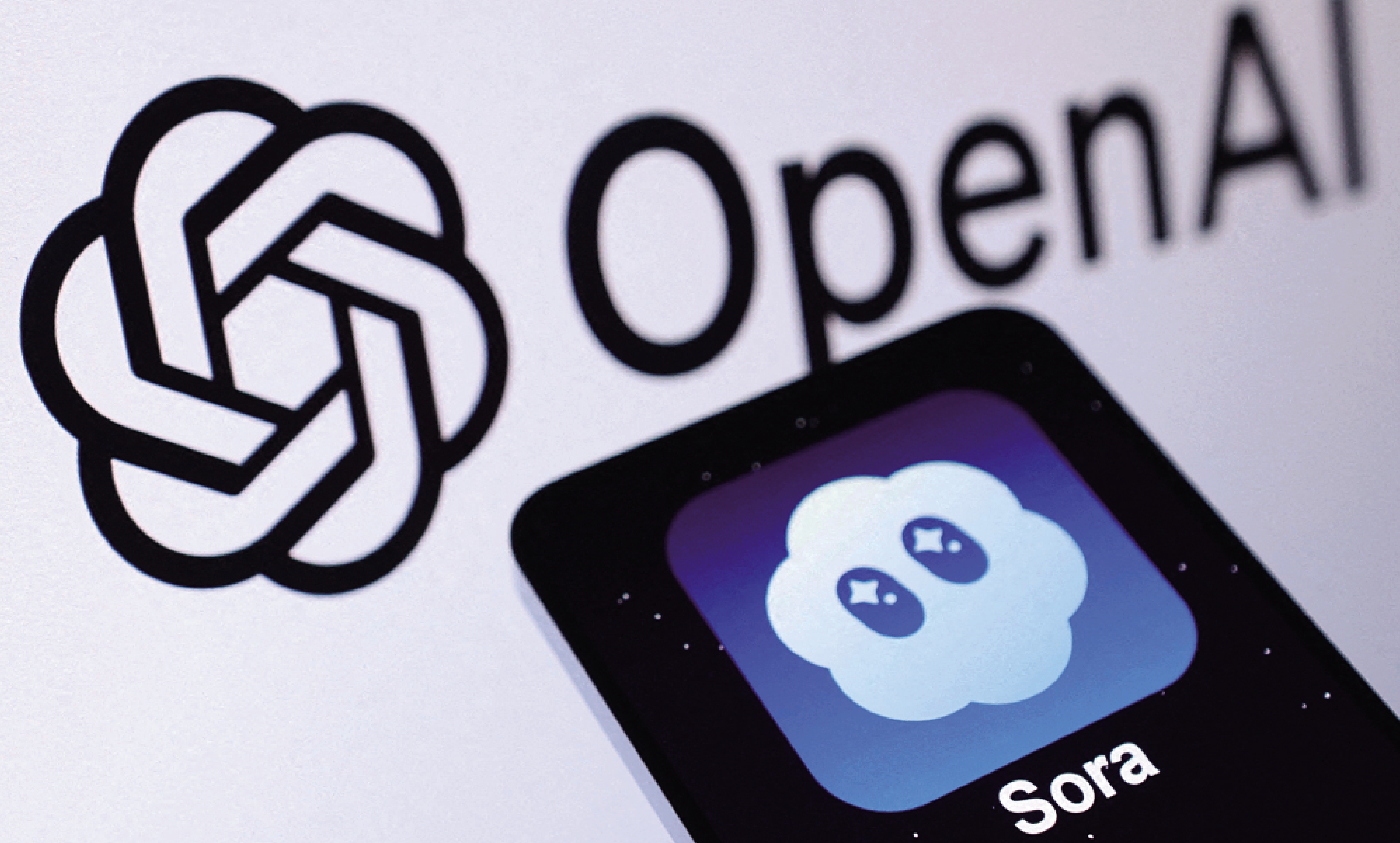 　　圖：OpenAI於24日宣布關停其AI視頻生成工具Sora。\路透社