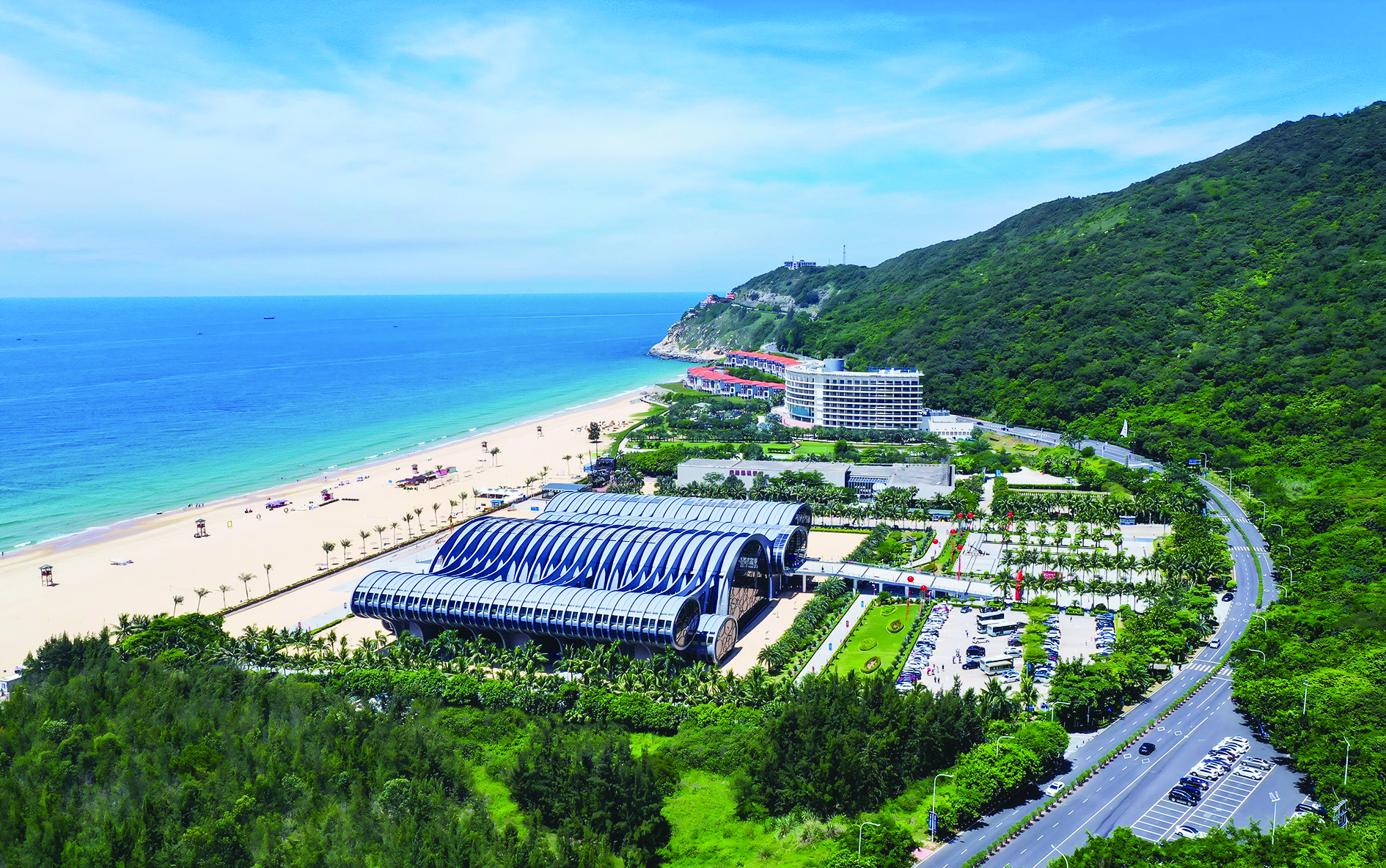 　　圖：陽江以「南海 I 號」世界級 IP 為核心融合本土多元文化，構建世界級文化矩陣。圖為廣東海上絲綢之路博物館實景圖。\梁文棟 攝