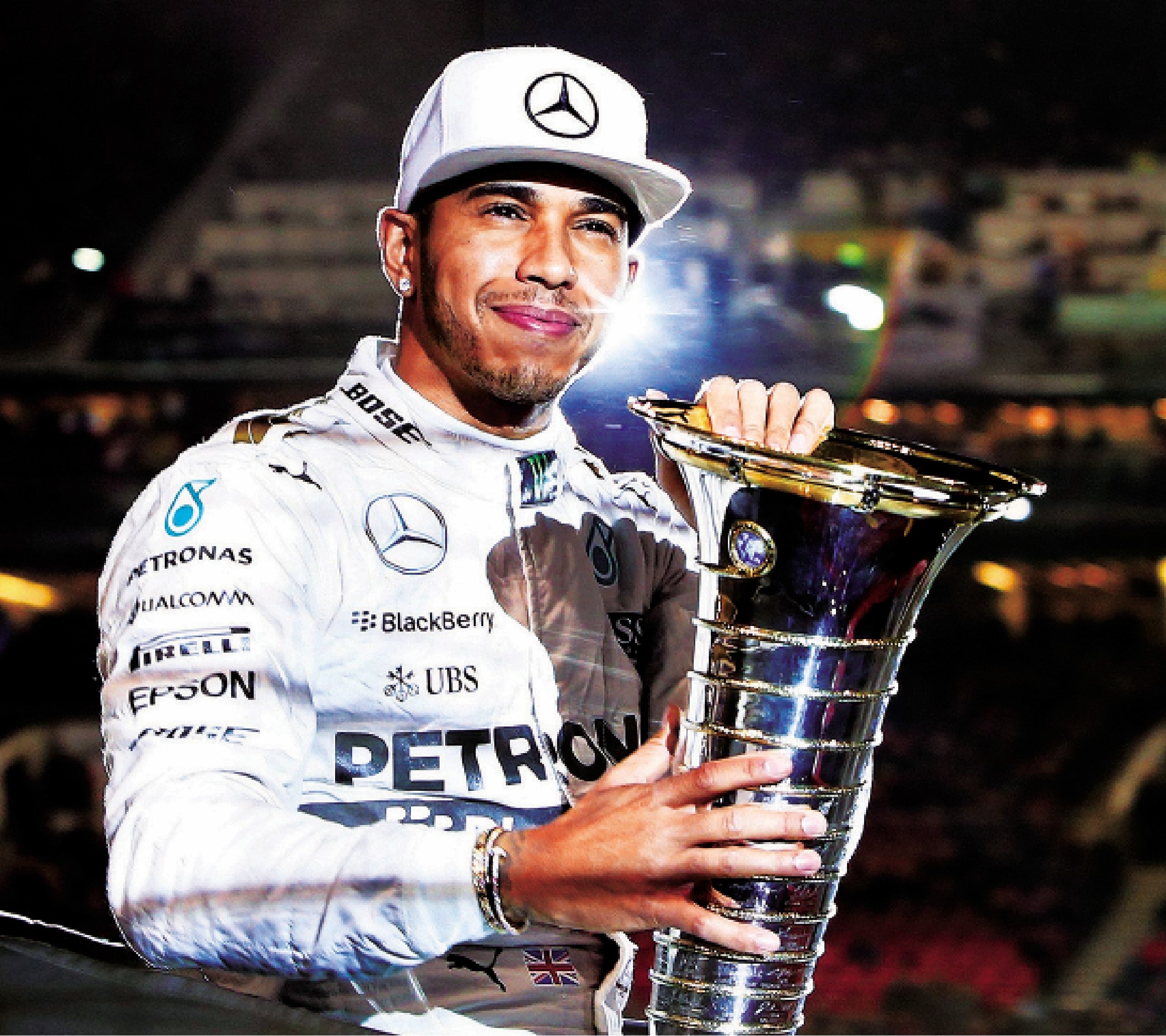 　　圖：咸美頓在效力平治車隊時代，曾6奪車手總冠軍。\資料圖片