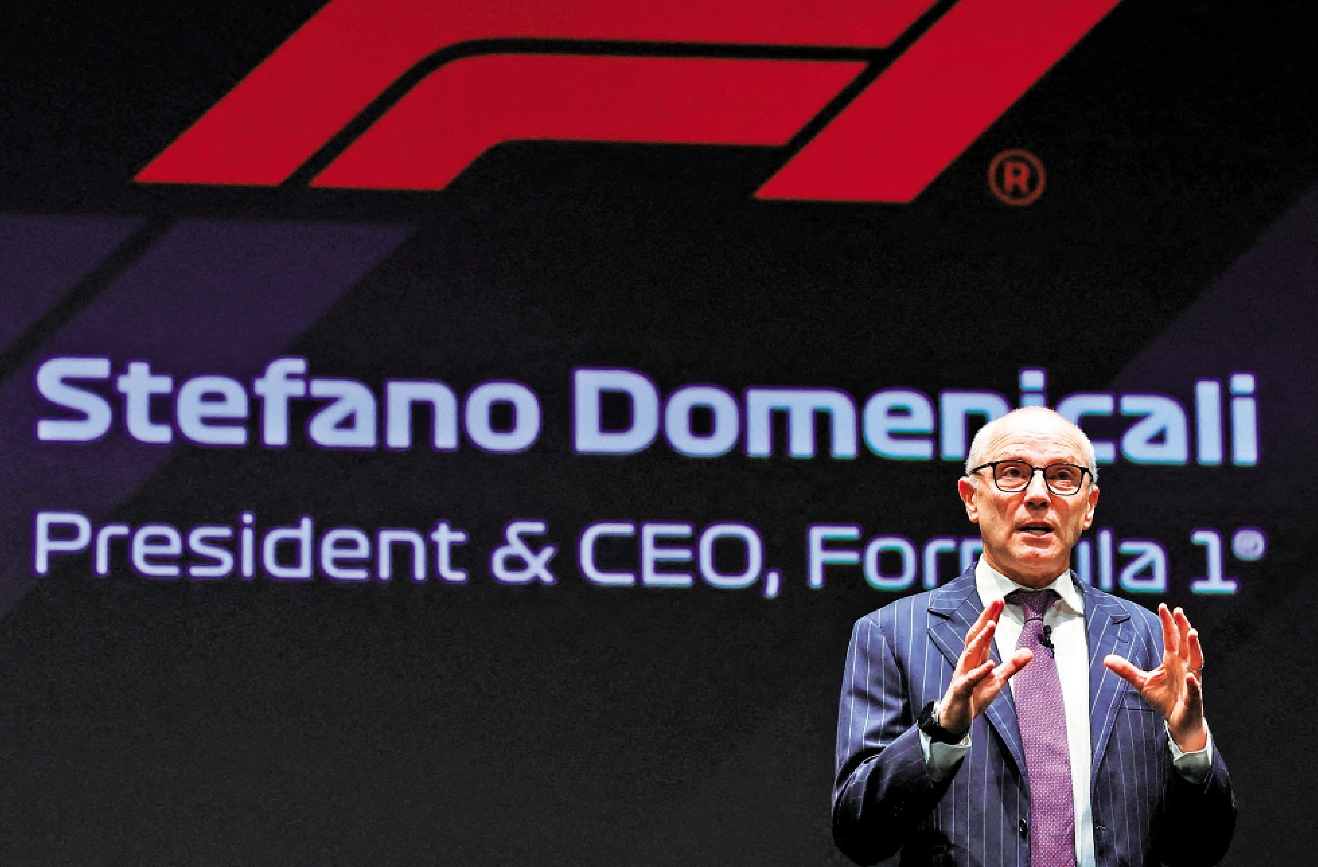 　　圖：F1行政總裁多梅尼卡利。