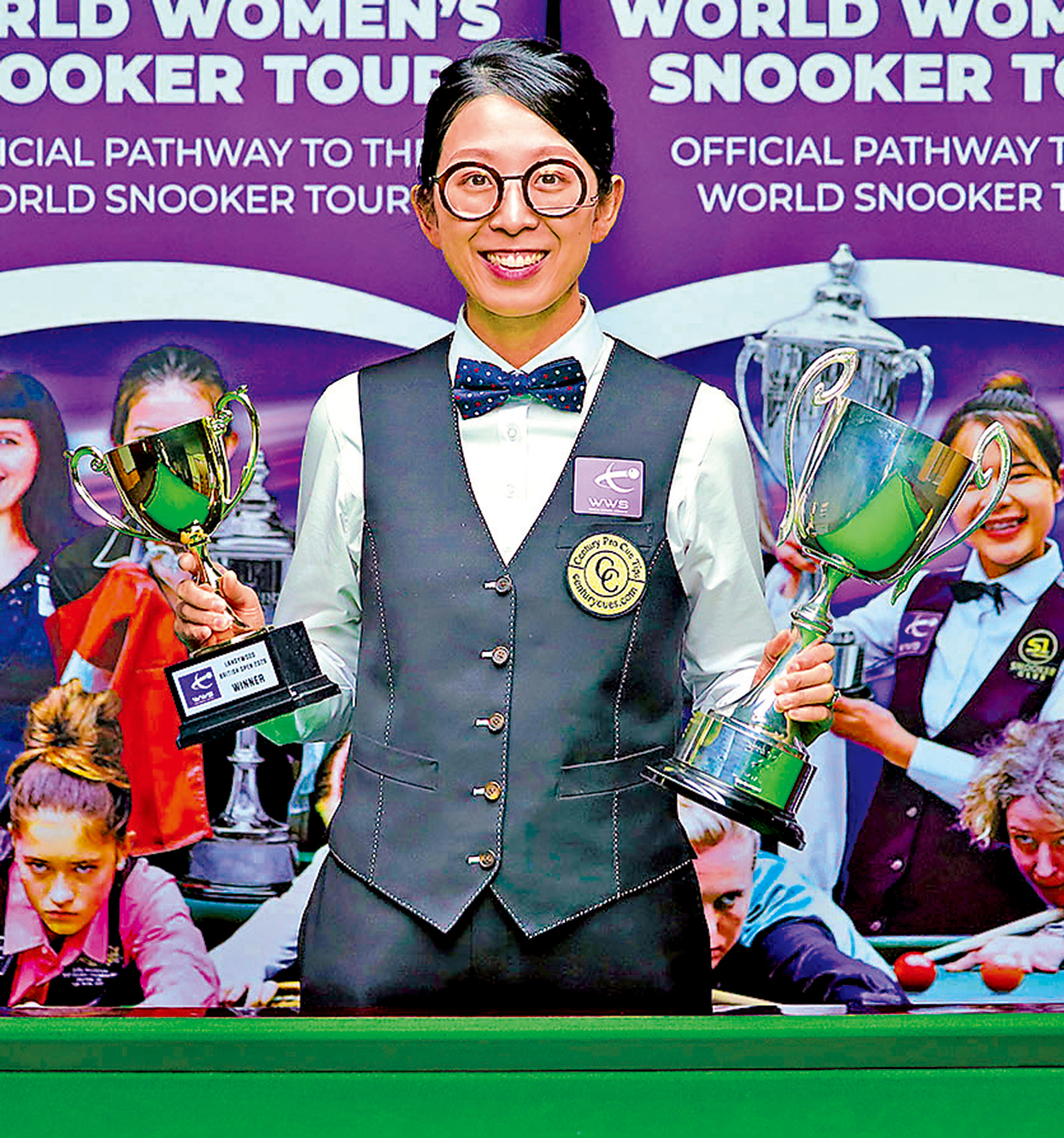 　　圖：吳安儀取得個人職業生涯第24個冠軍。