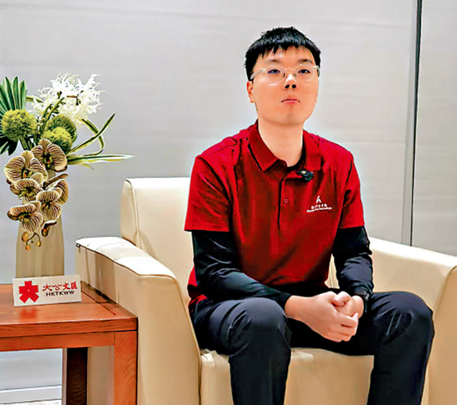 　　圖：由香港城市大學與深圳河套學院聯合培養的學生甘汶曦。\大公報記者李望賢攝