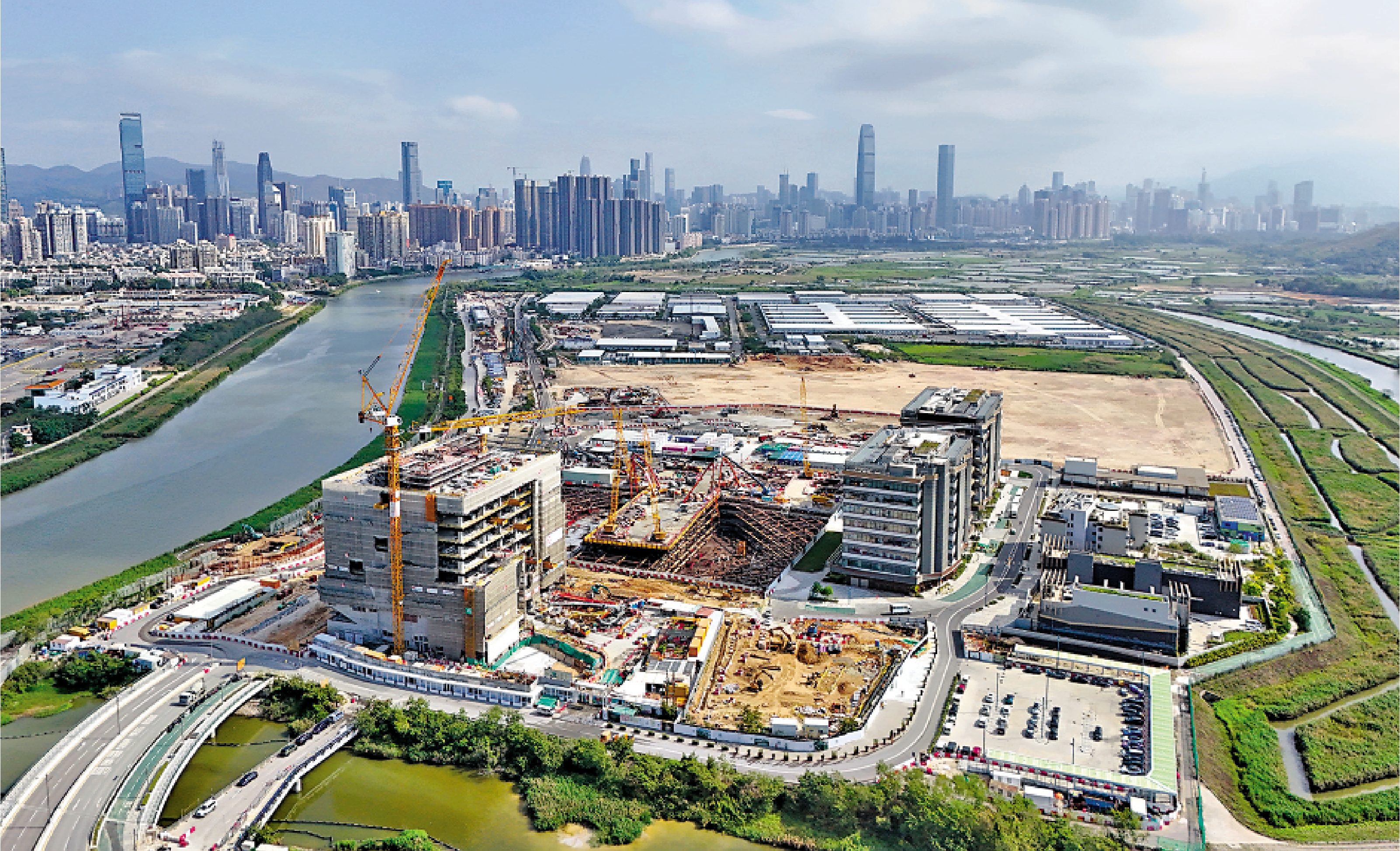 　　圖：議員建議利用河套深港科技創新合作區，打造聚焦前沿科技領域的國際仲裁樞紐。